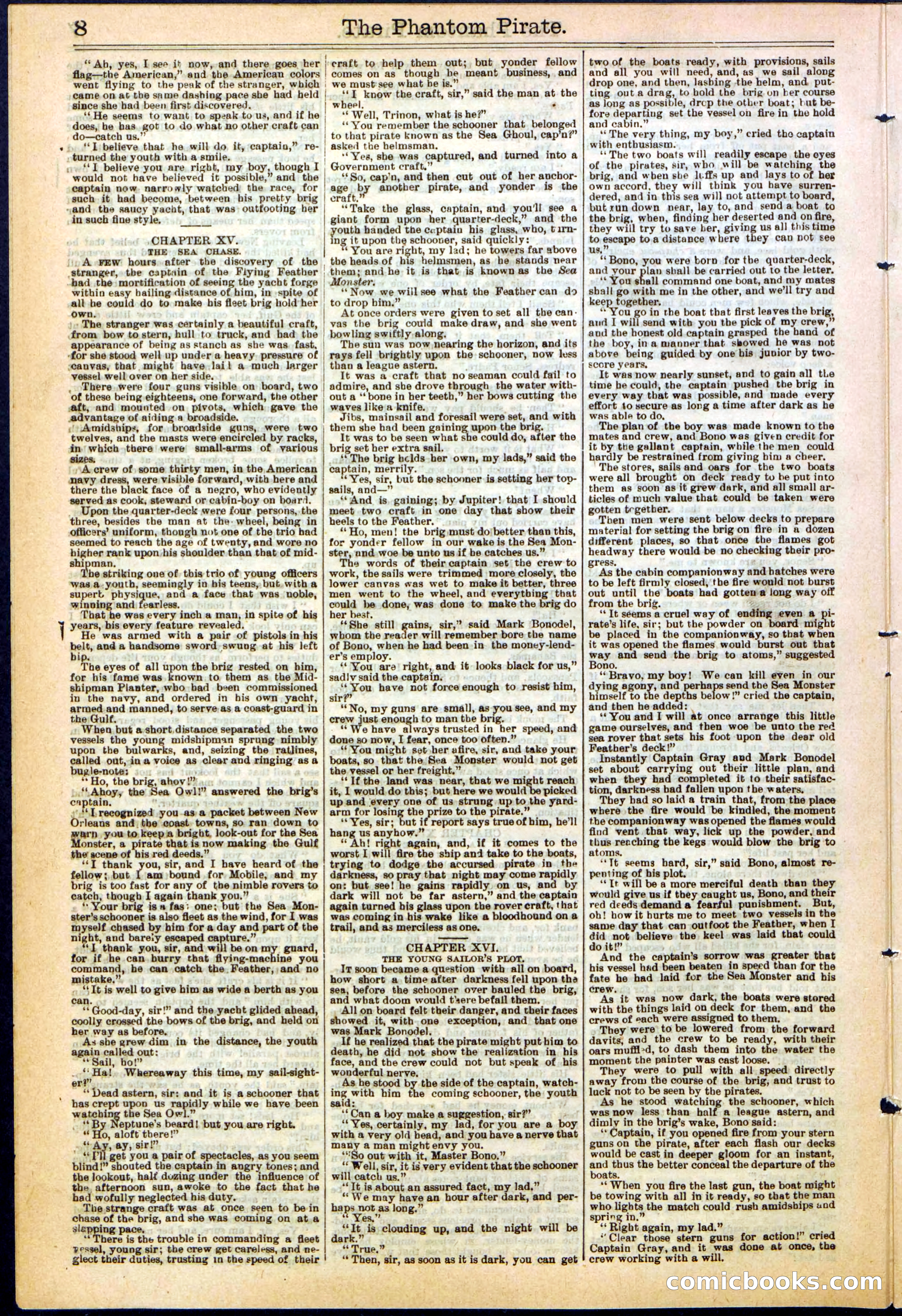 Beadle's Dime Library No. 307 — page 8 of 32