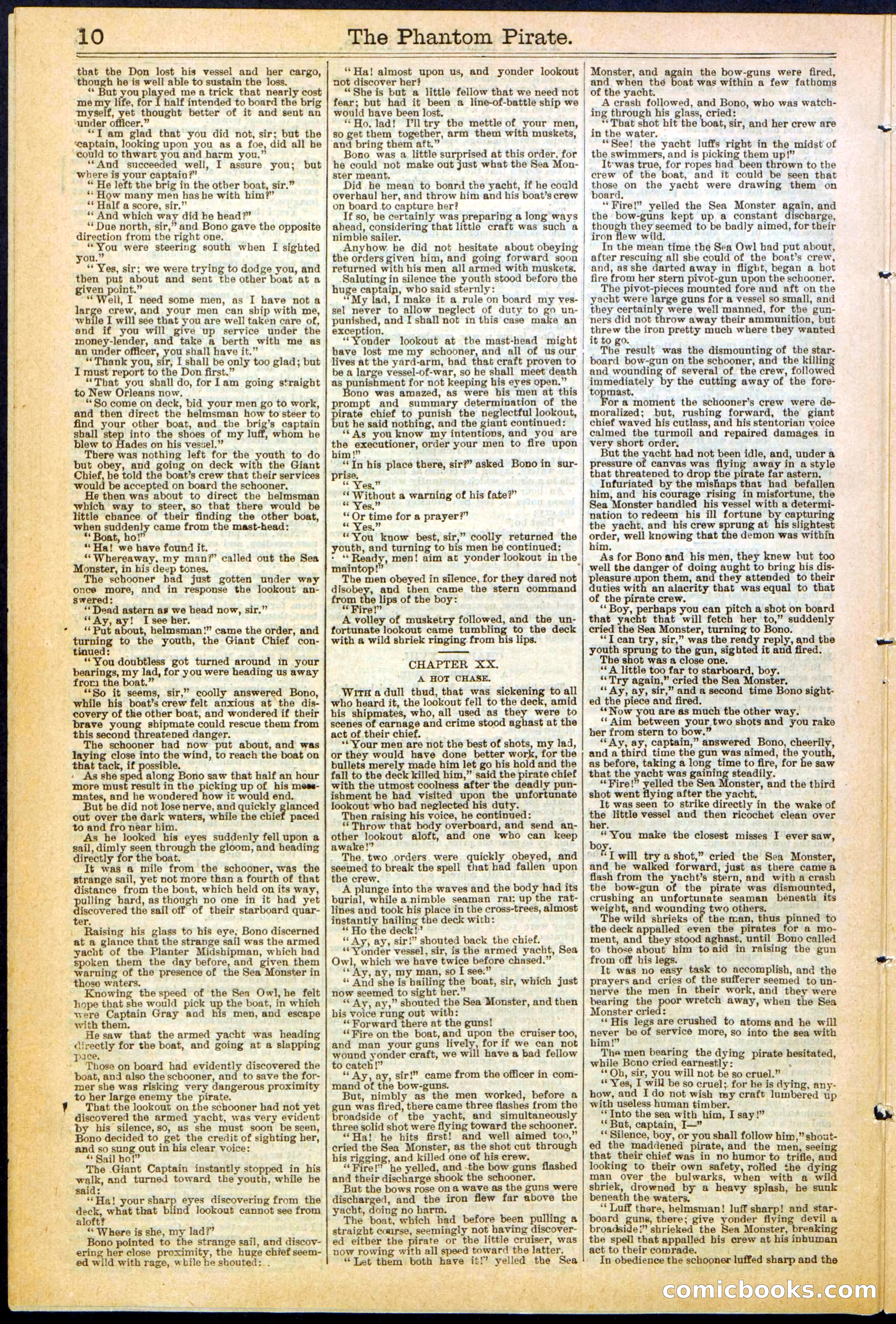 Beadle's Dime Library No. 307 — page 10 of 32