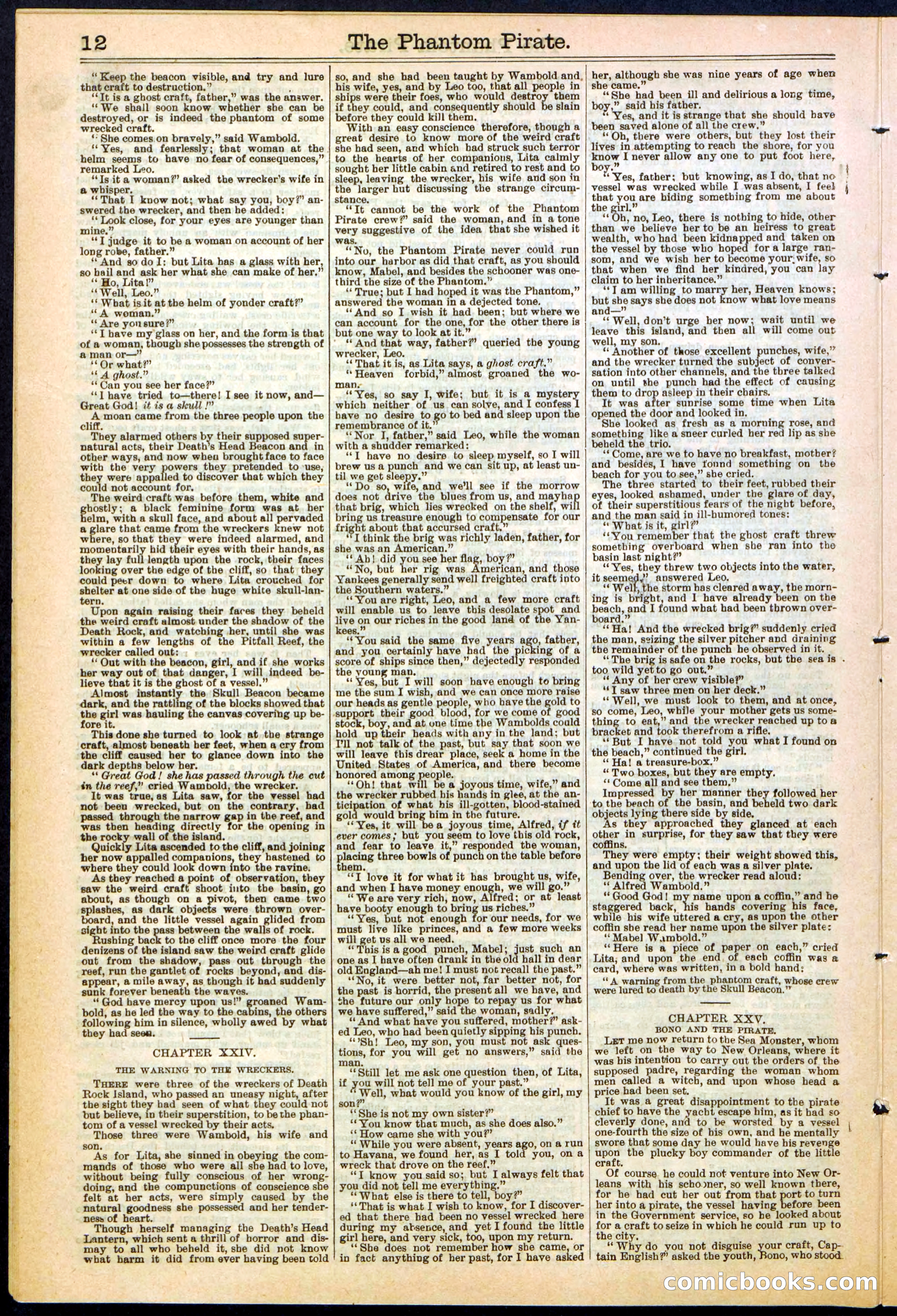 Beadle's Dime Library No. 307 — page 12 of 32