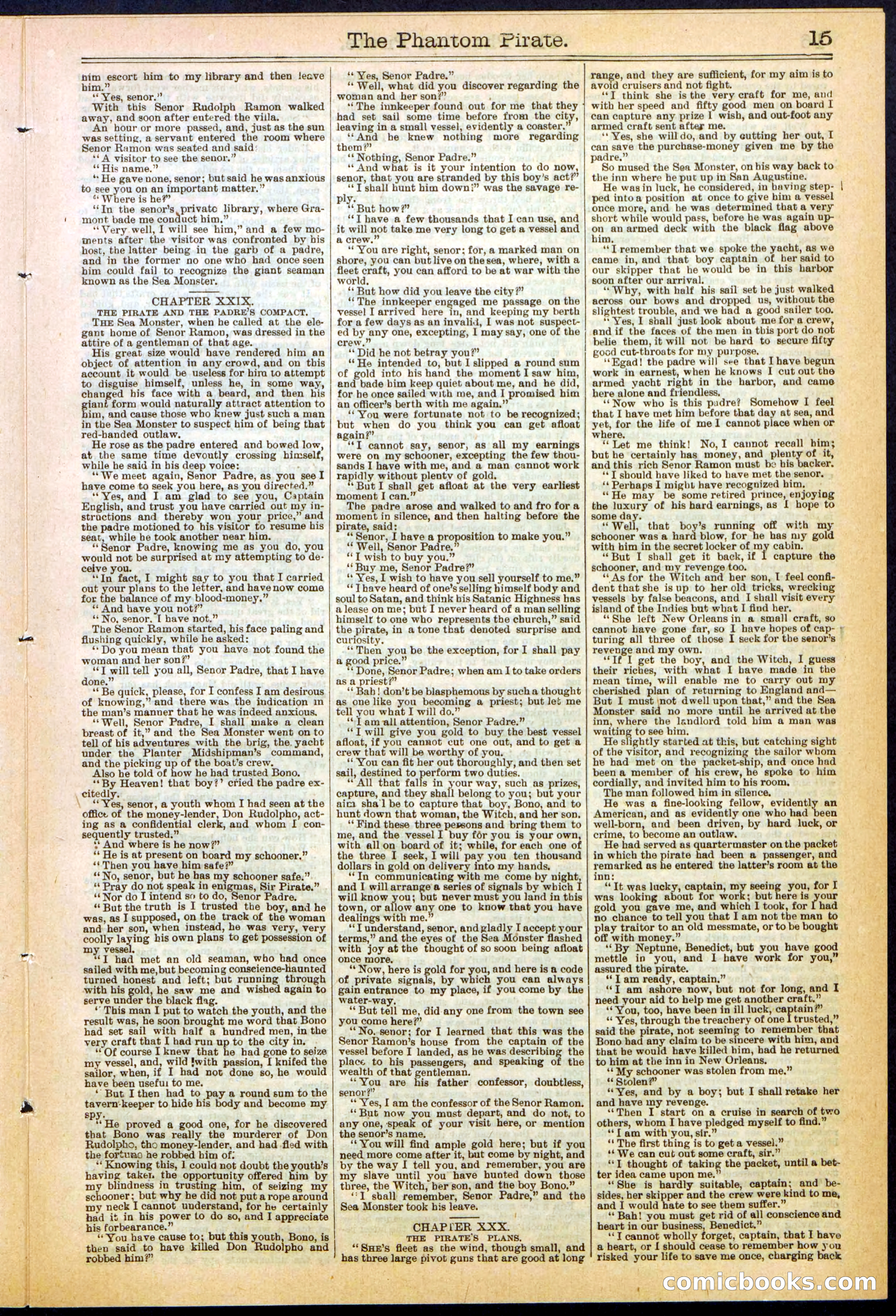 Beadle's Dime Library No. 307 — page 15 of 32
