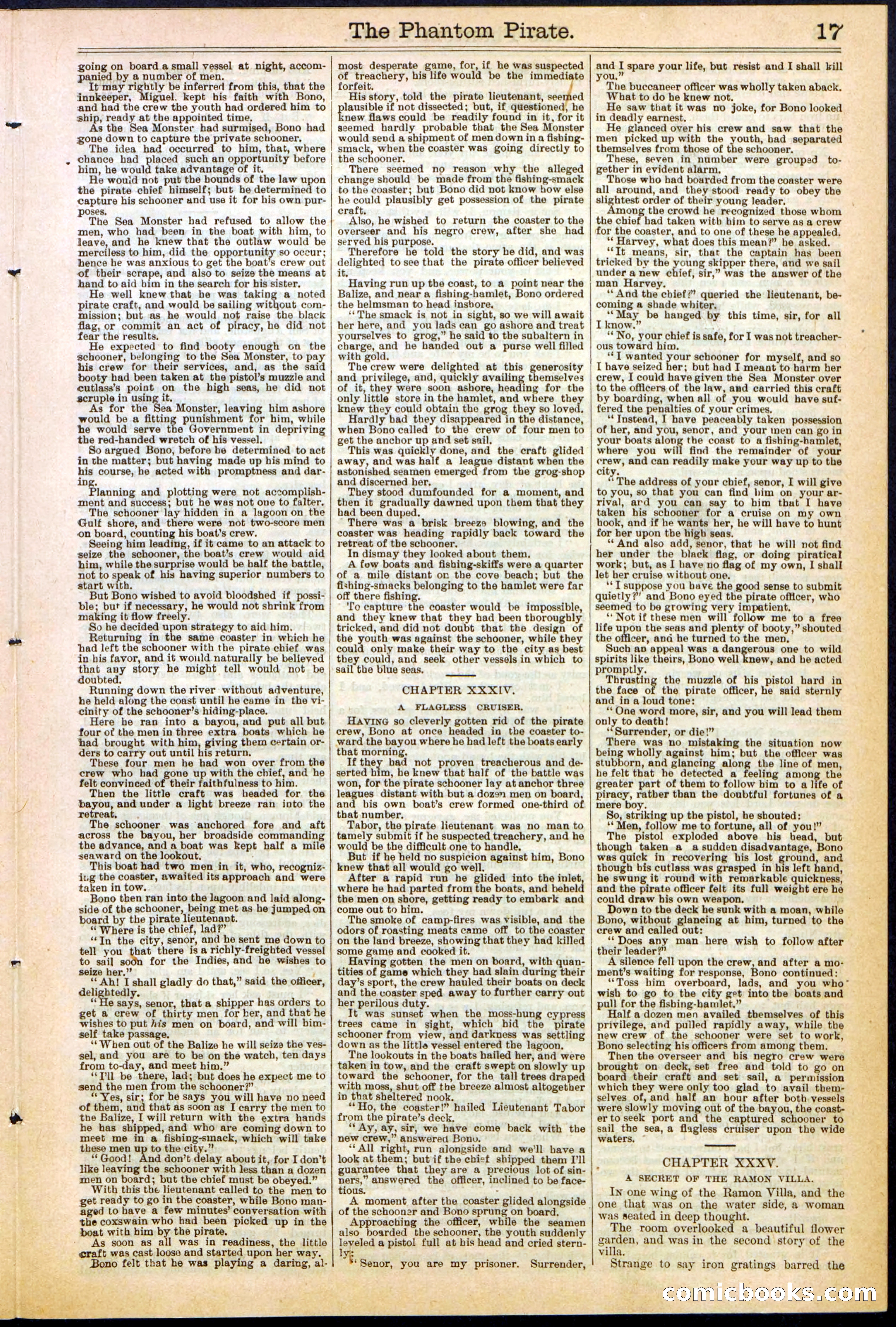 Beadle's Dime Library No. 307 — page 17 of 32