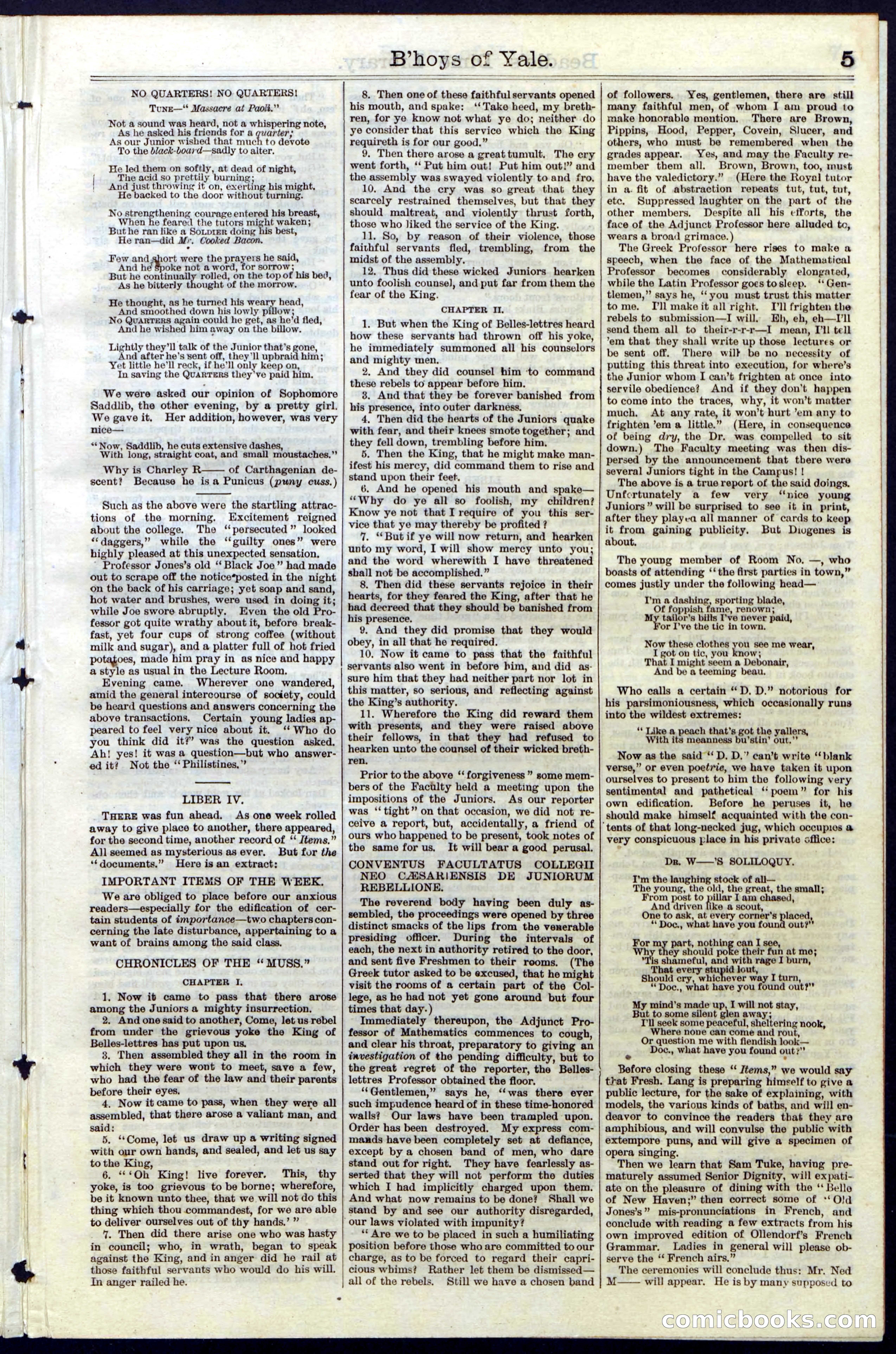 Beadle's New York Dime Library No. 32 — page 5 of 24