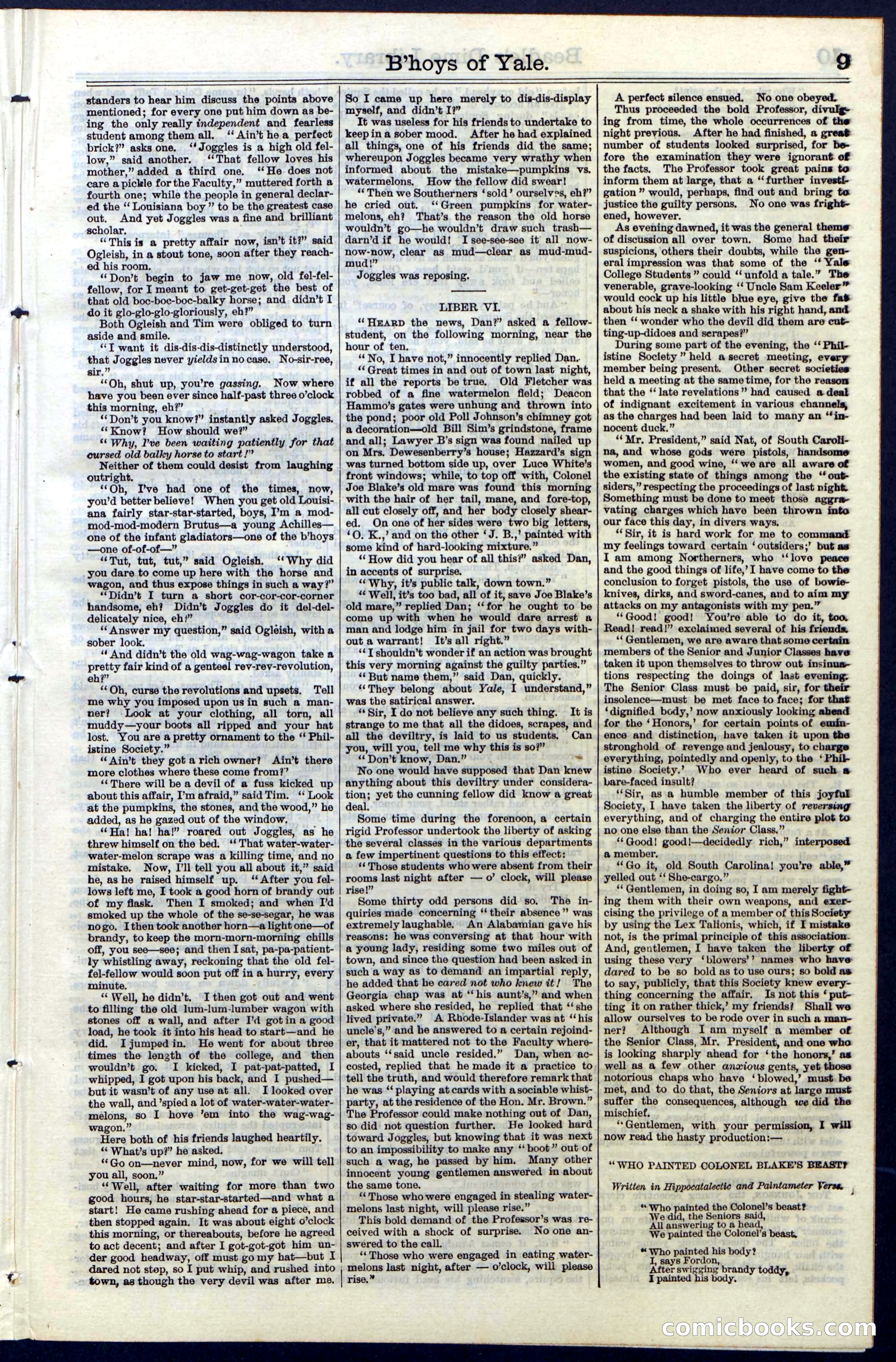 Beadle's New York Dime Library No. 32 — page 9 of 24