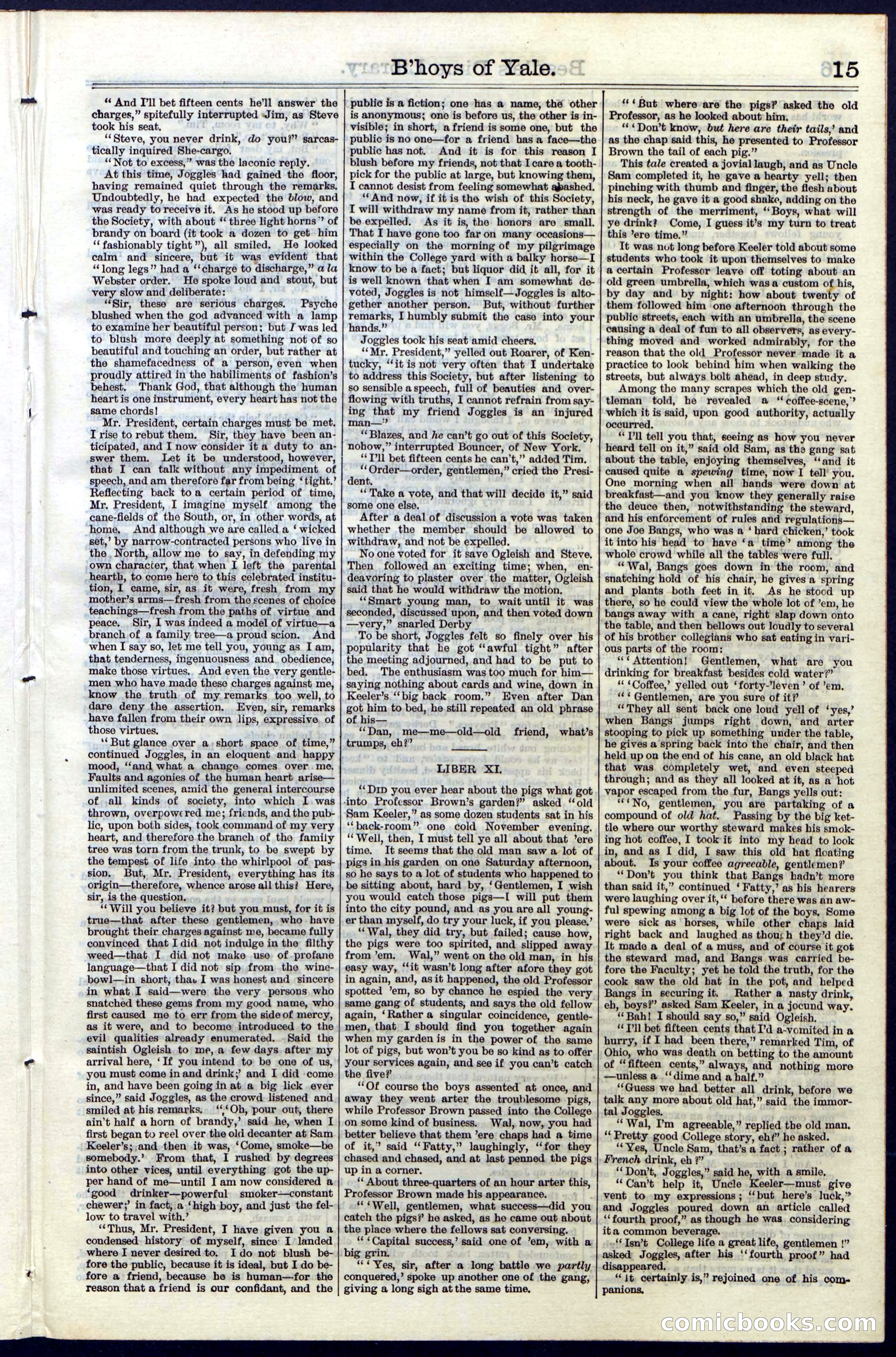 Beadle's New York Dime Library No. 32 — page 15 of 24