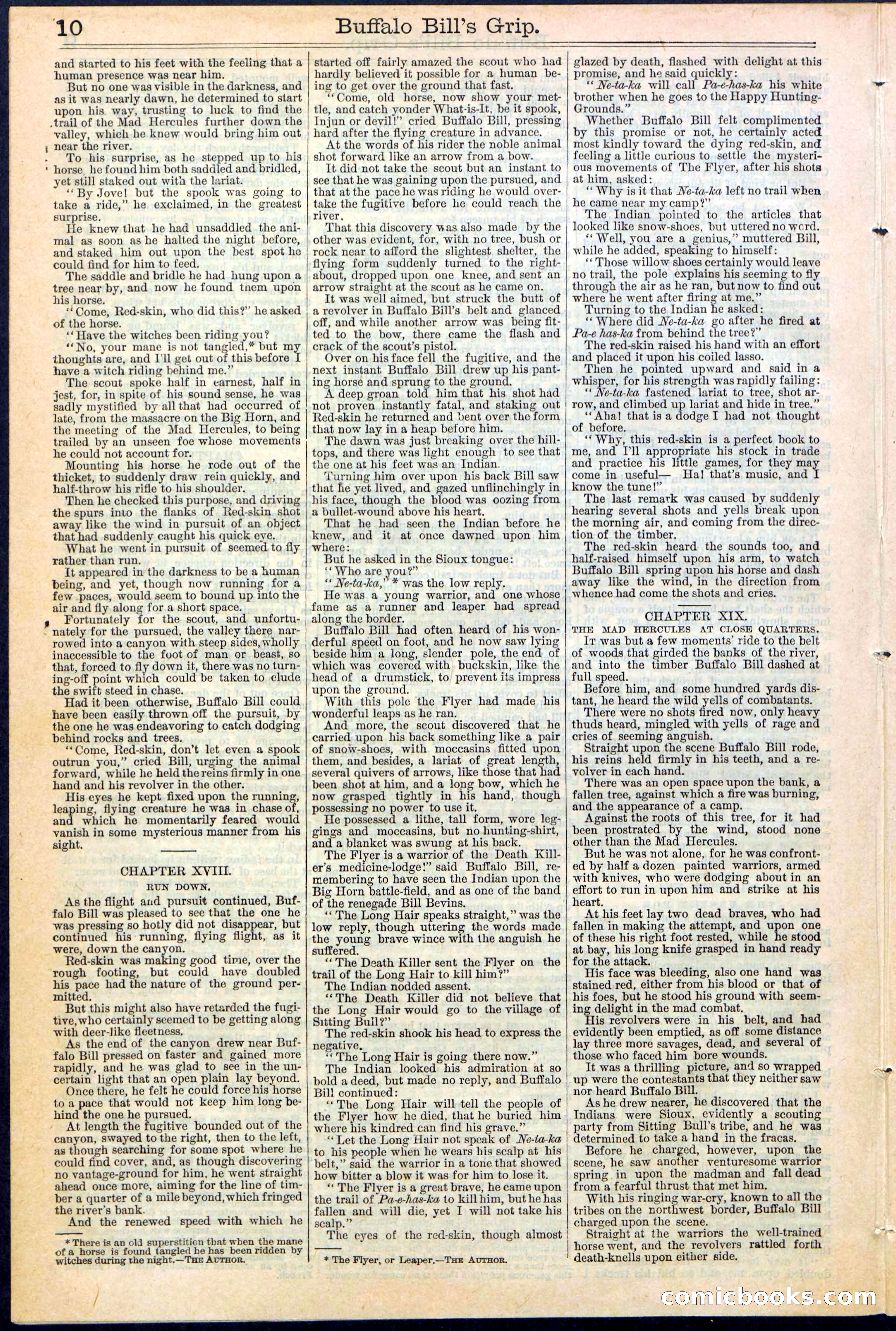 Beadle's Dime Library No. 362 — page 10 of 24