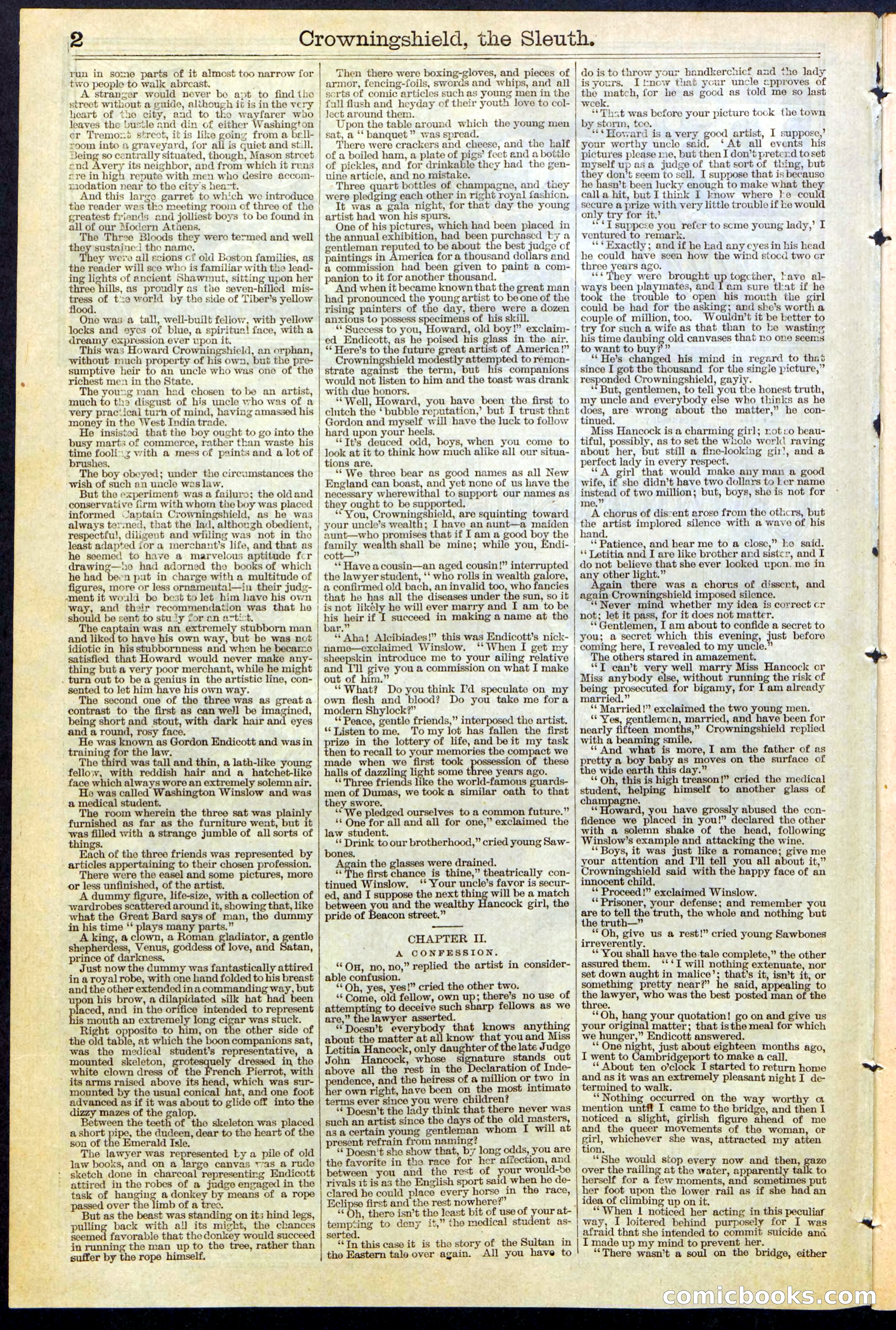 Beadle's New York Dime Library No. 363 — page 2 of 32