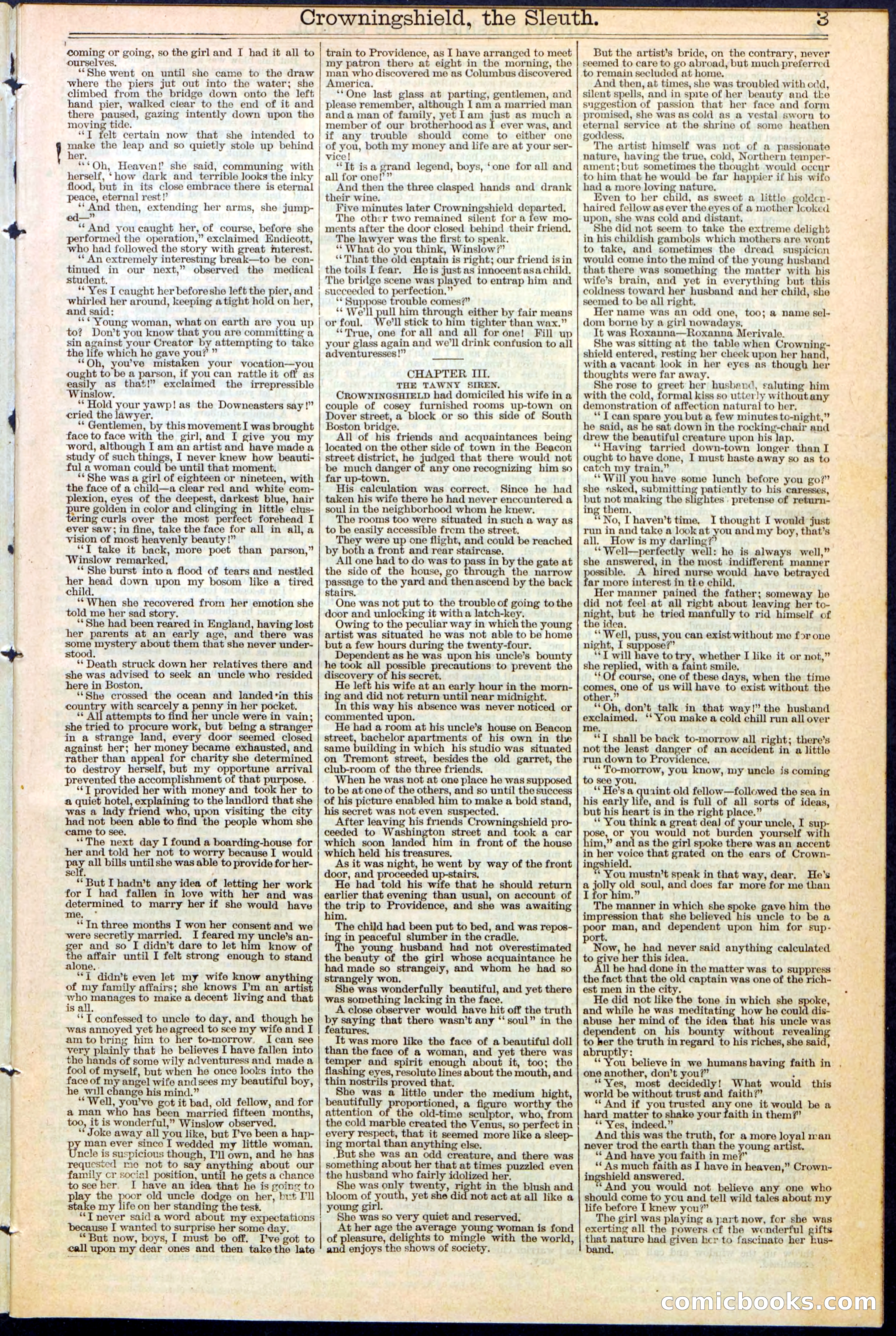 Beadle's New York Dime Library No. 363 — page 3 of 32