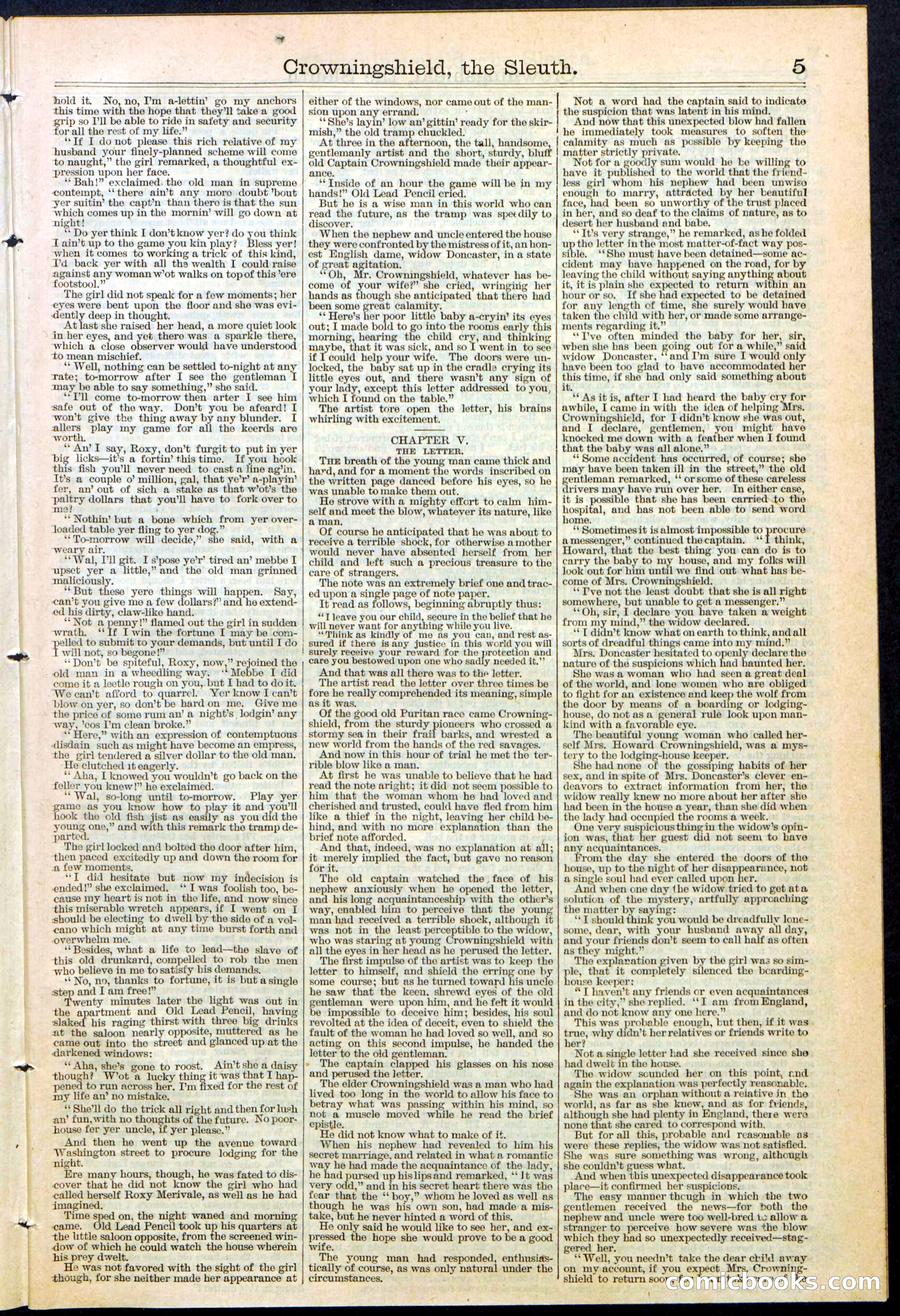 Beadle's New York Dime Library No. 363 — page 5 of 32