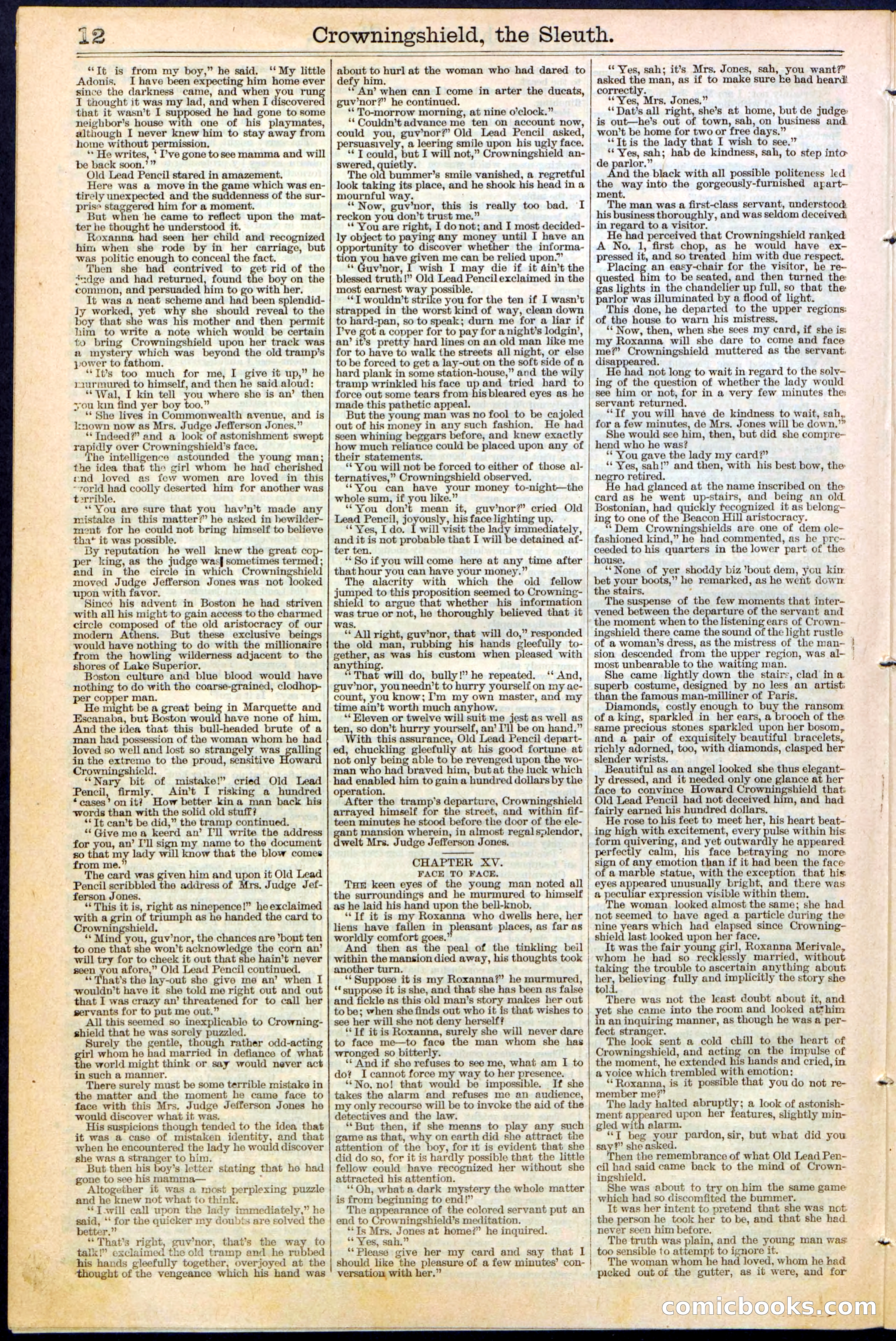 Beadle's New York Dime Library No. 363 — page 12 of 32