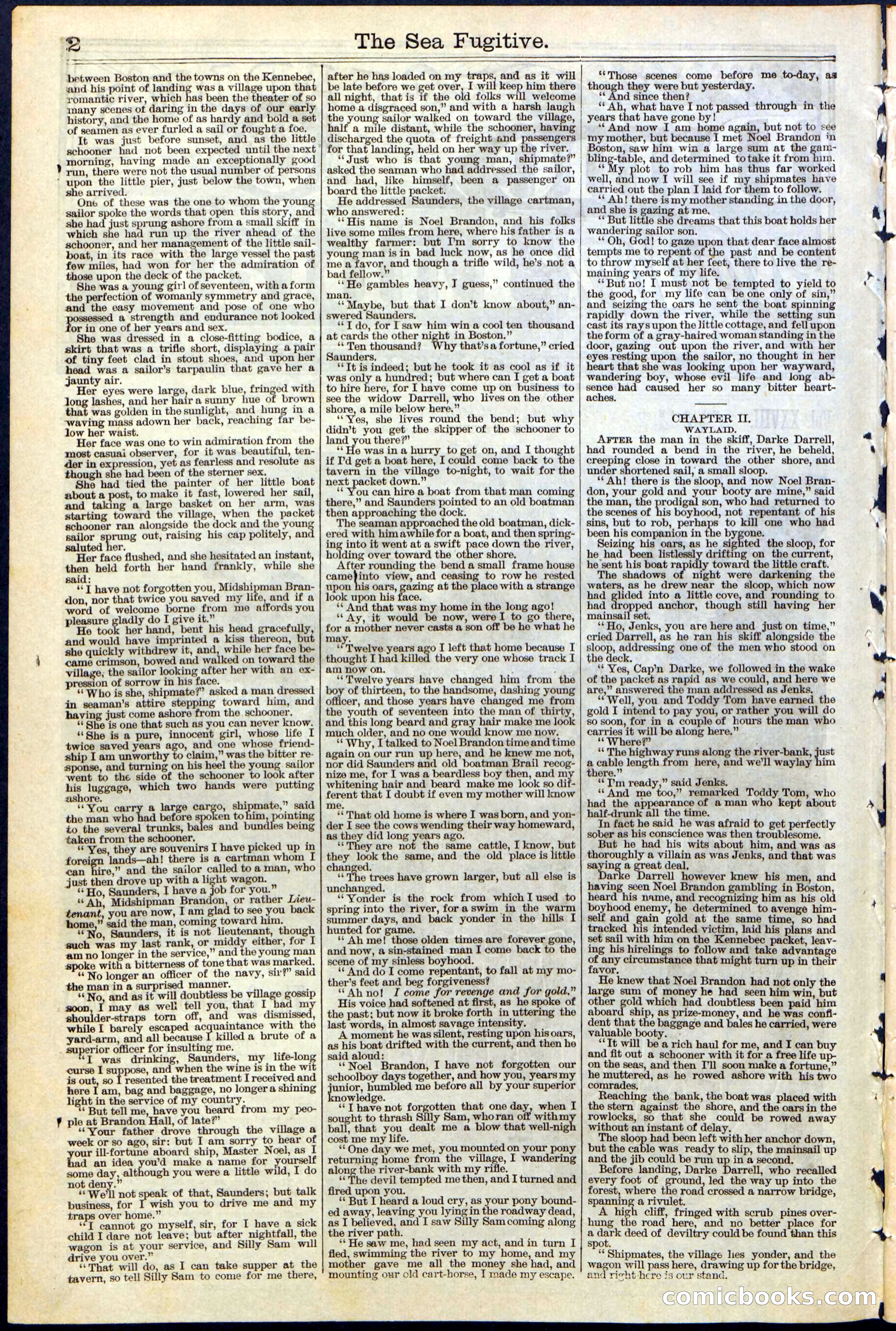 Beadle's Dime Library No. 364 — page 2 of 32