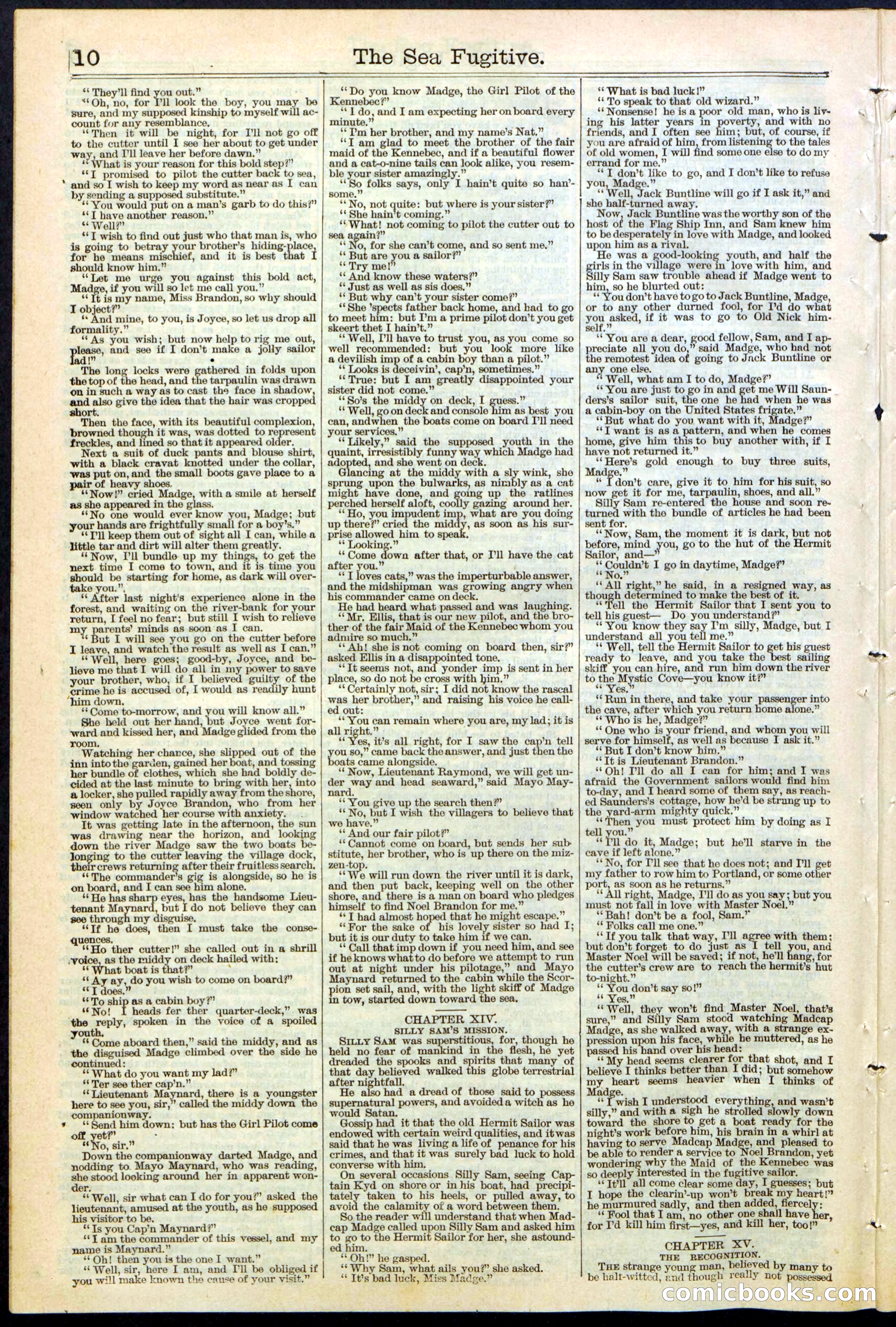 Beadle's Dime Library No. 364 — page 10 of 32