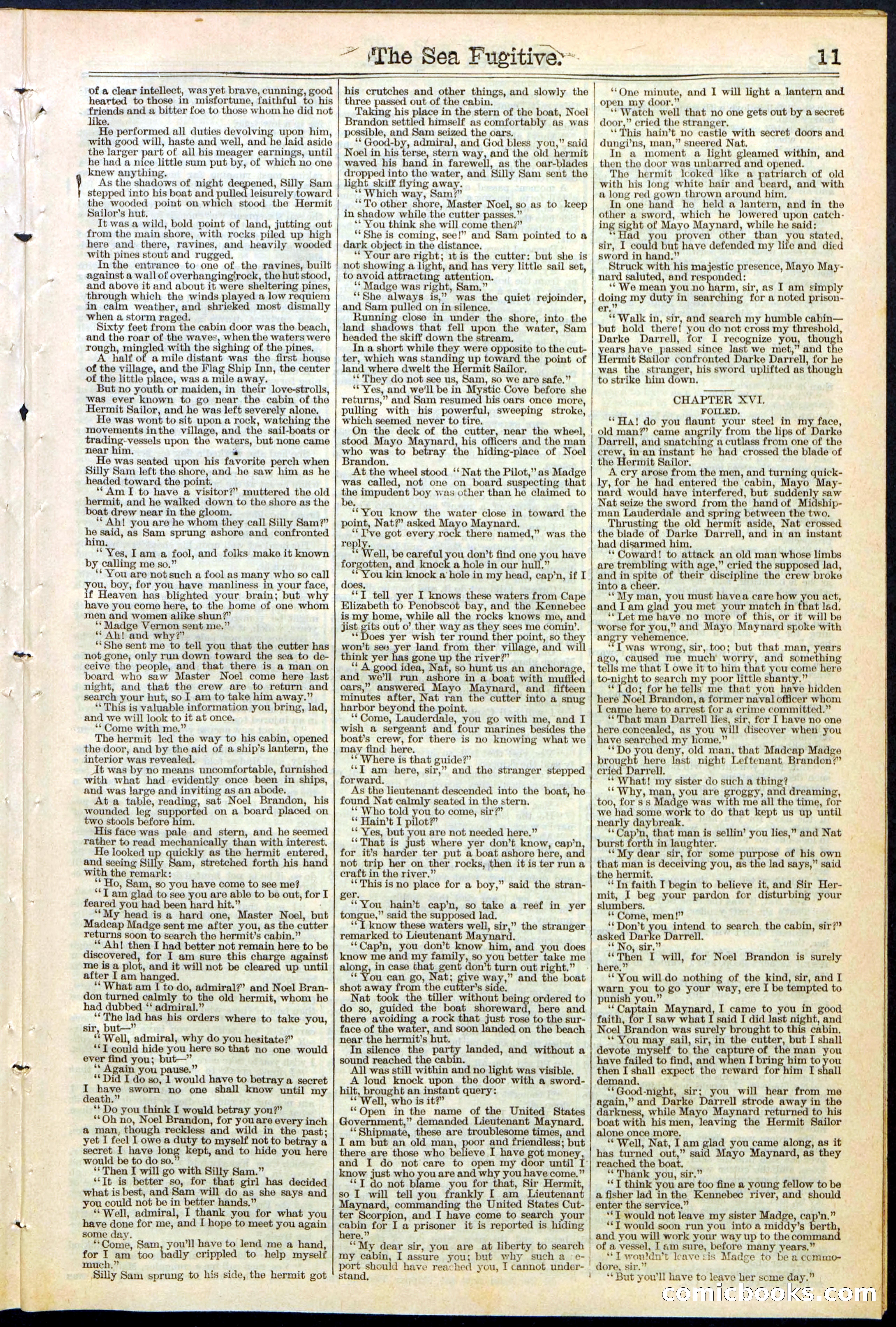 Beadle's Dime Library No. 364 — page 11 of 32