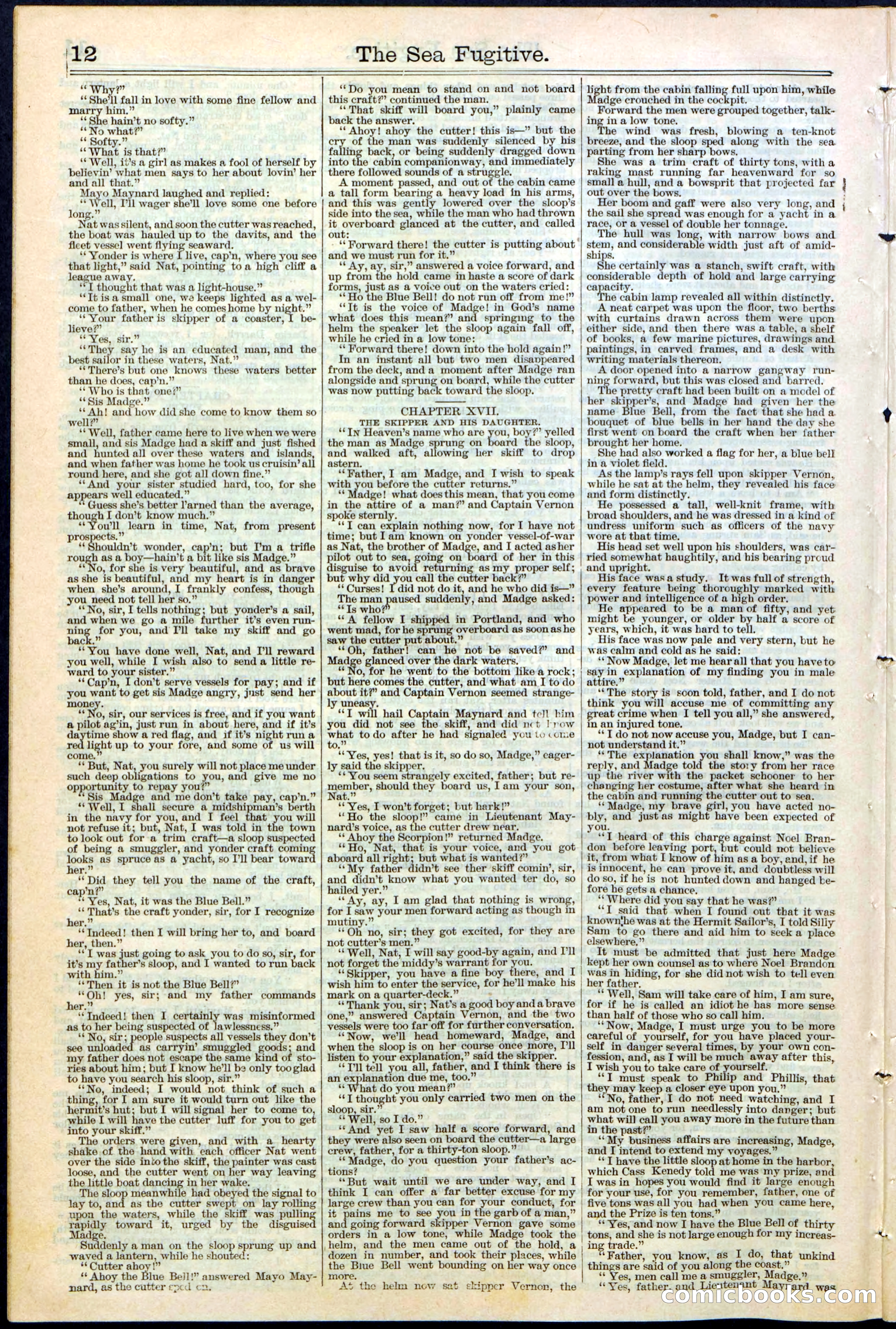 Beadle's Dime Library No. 364 — page 12 of 32
