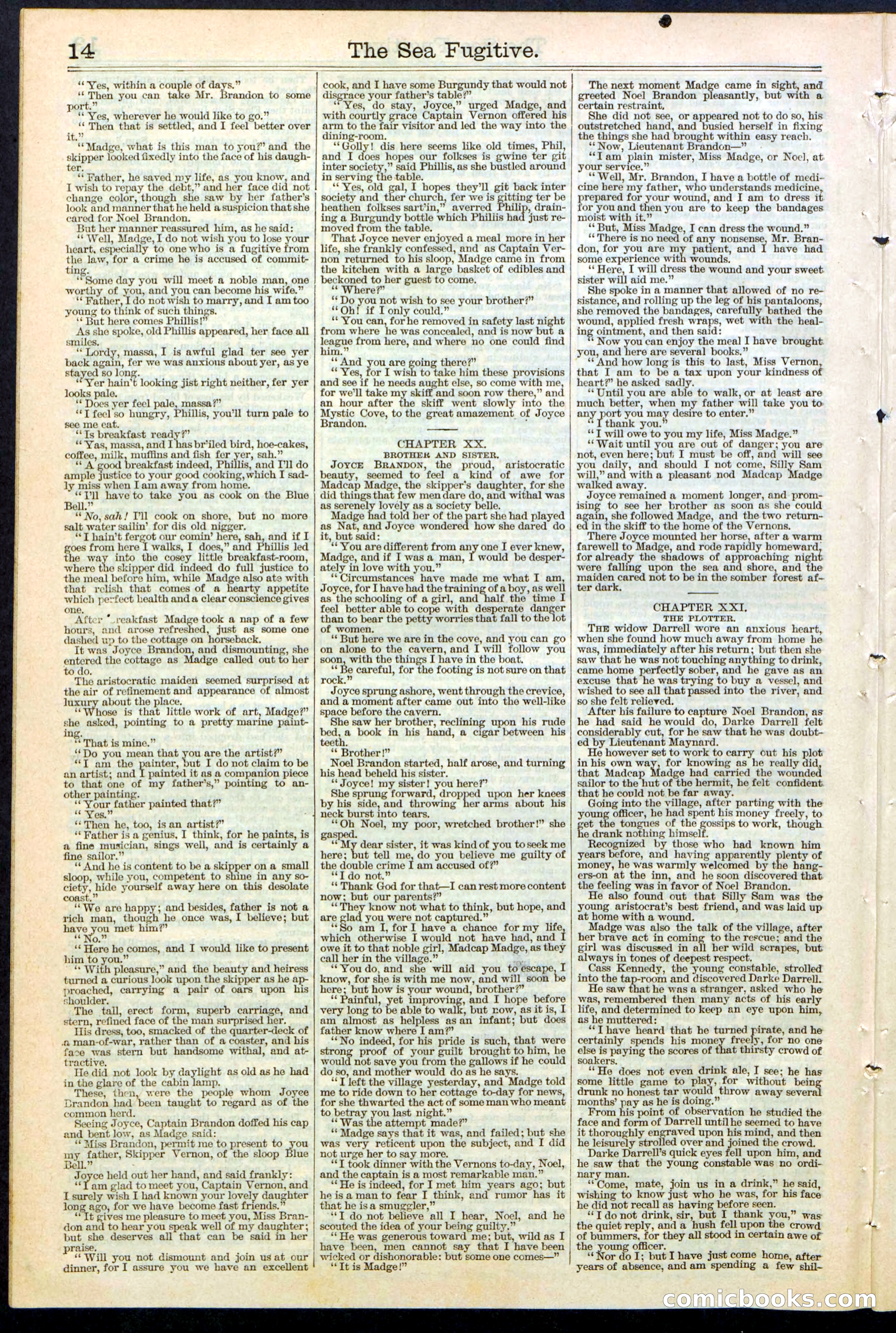 Beadle's Dime Library No. 364 — page 14 of 32