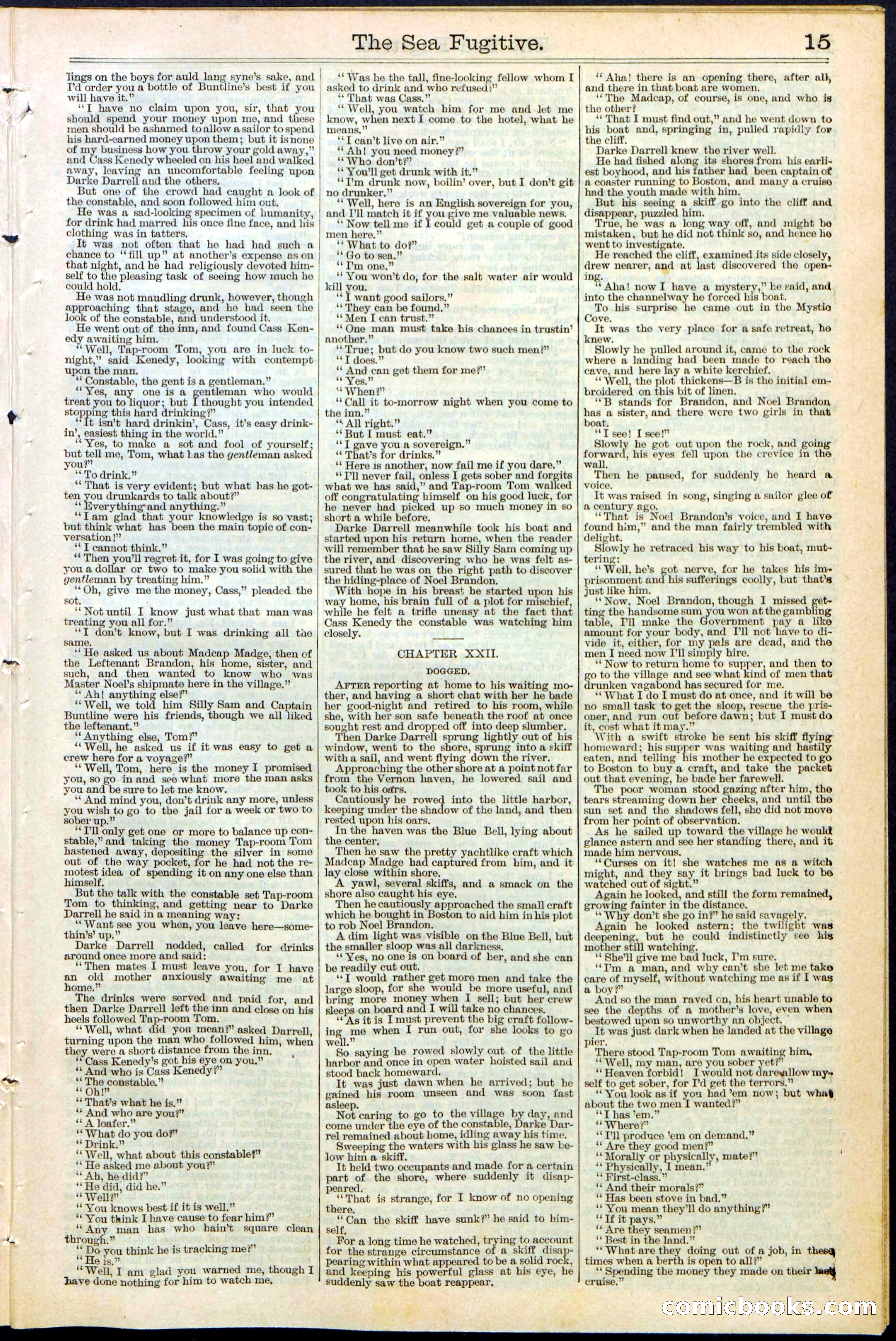 Beadle's Dime Library No. 364 — page 15 of 32