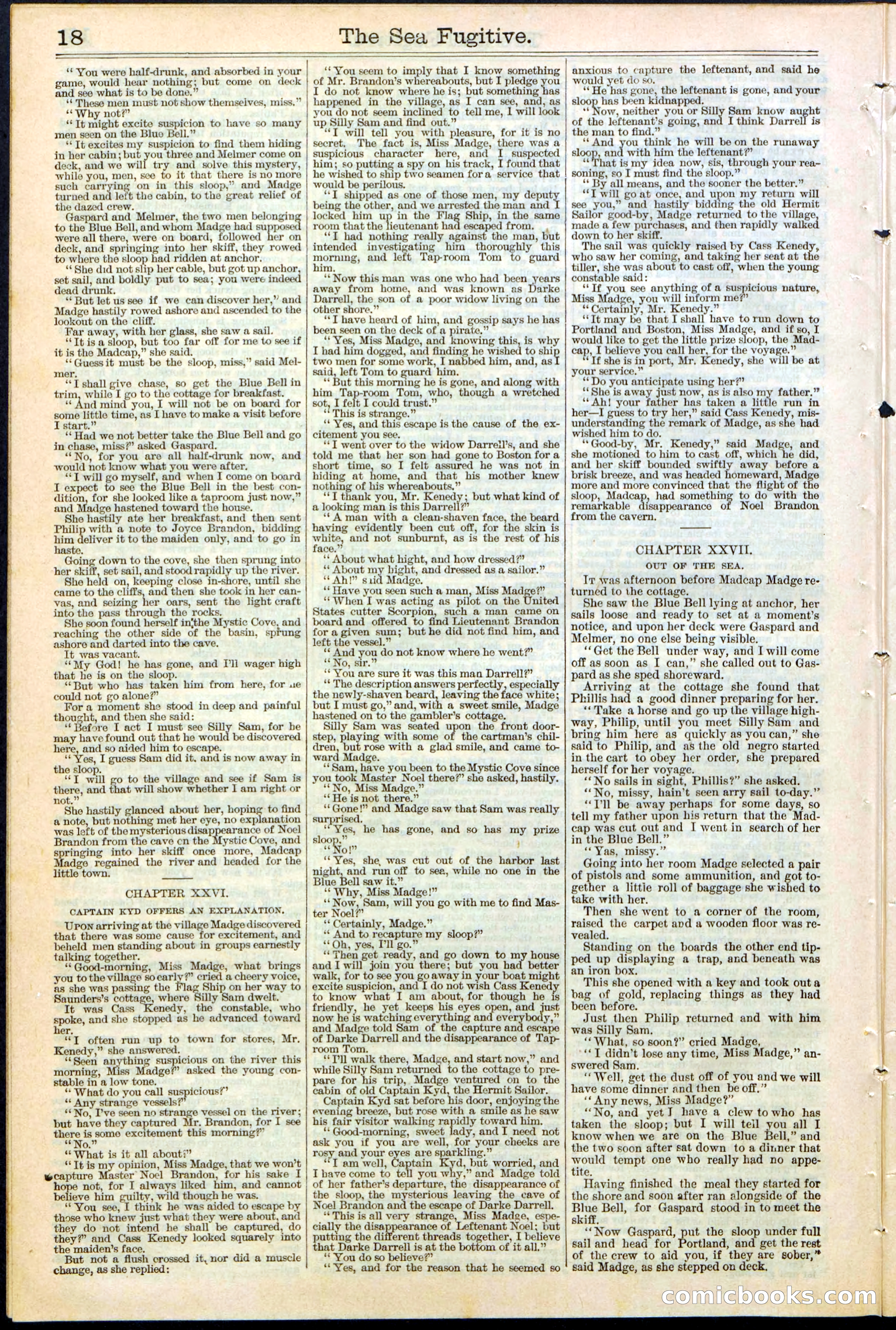Beadle's Dime Library No. 364 — page 18 of 32