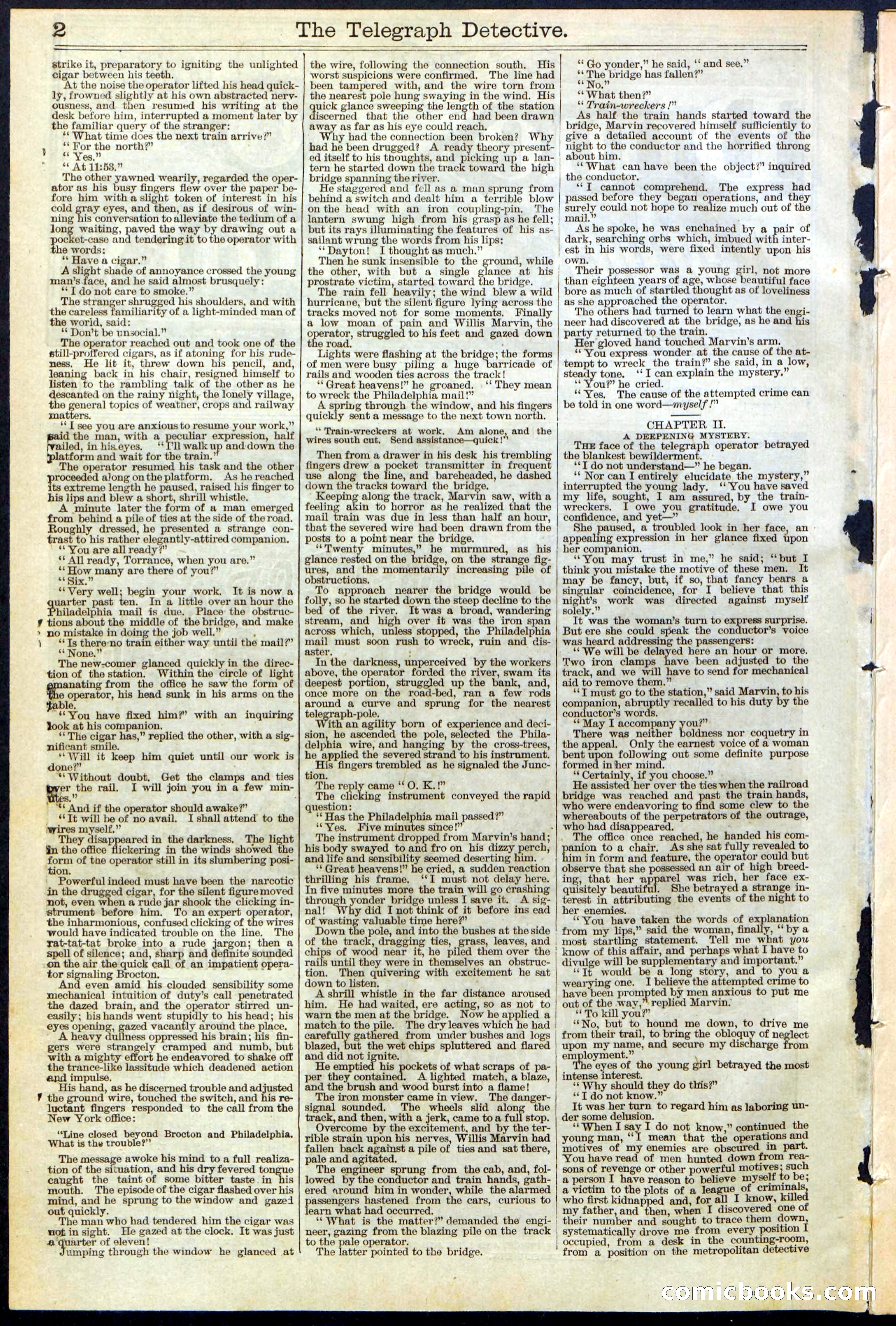 Beadle's Dime Library No. 366 — page 2 of 32