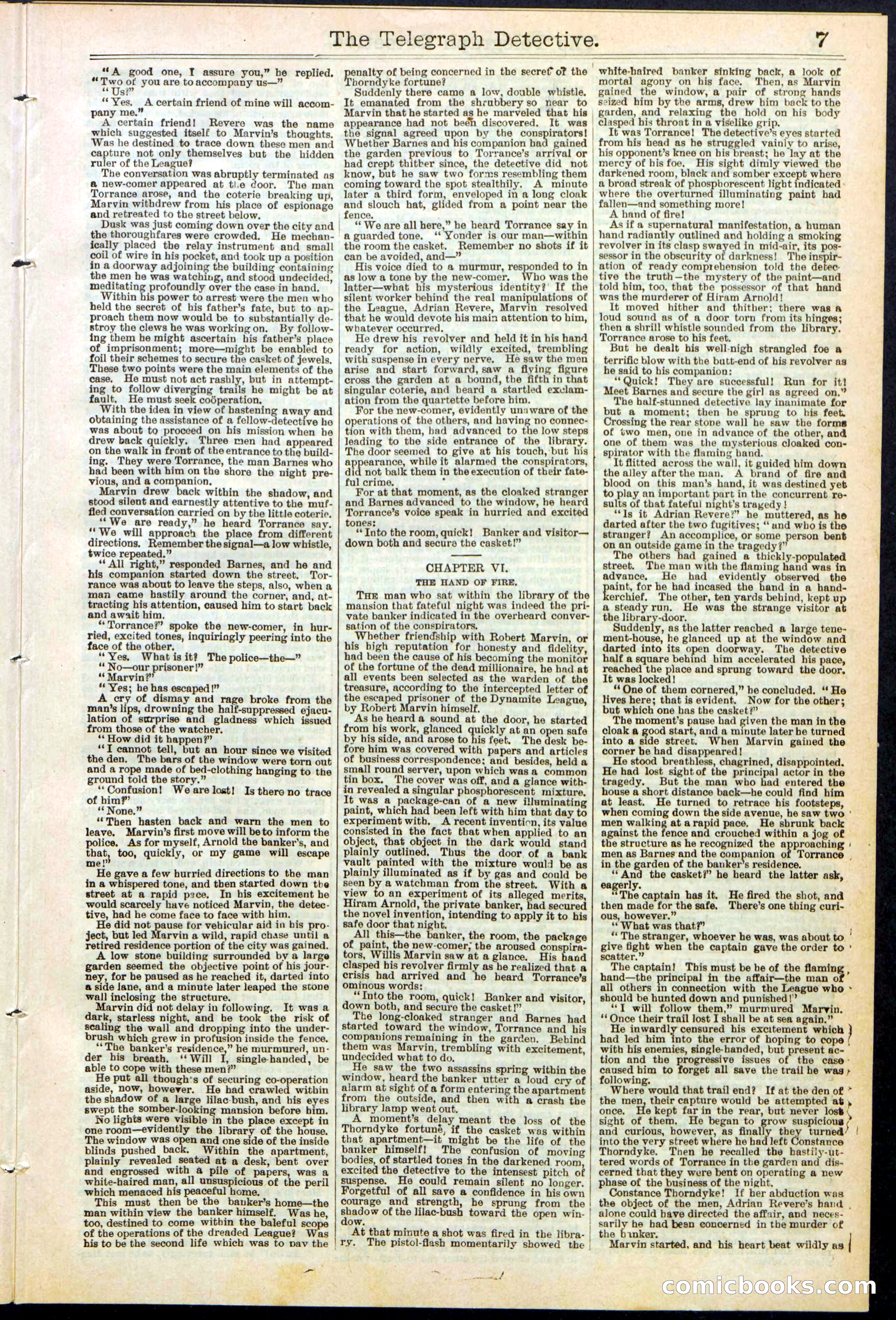 Beadle's Dime Library No. 366 — page 7 of 32