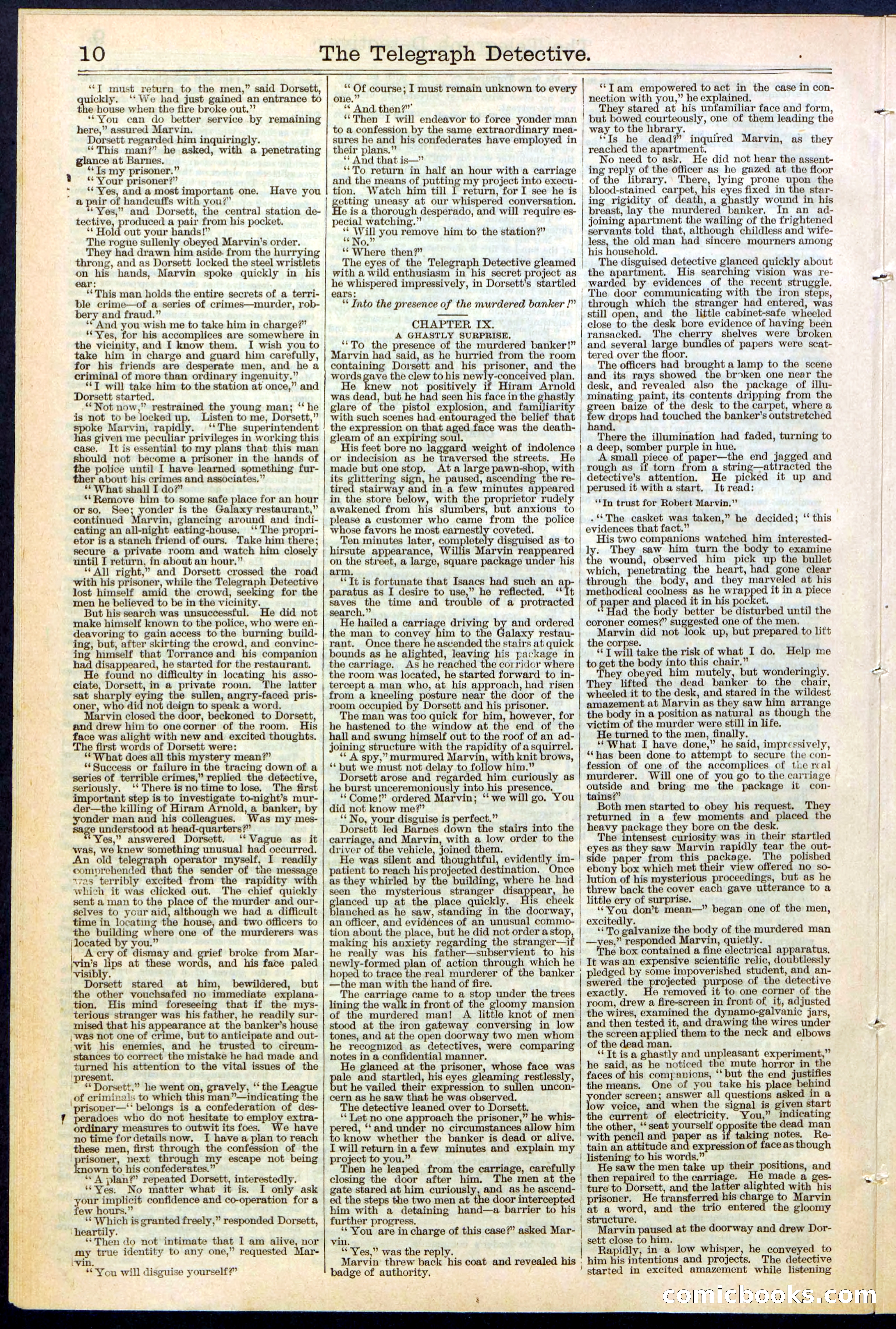 Beadle's Dime Library No. 366 — page 10 of 32