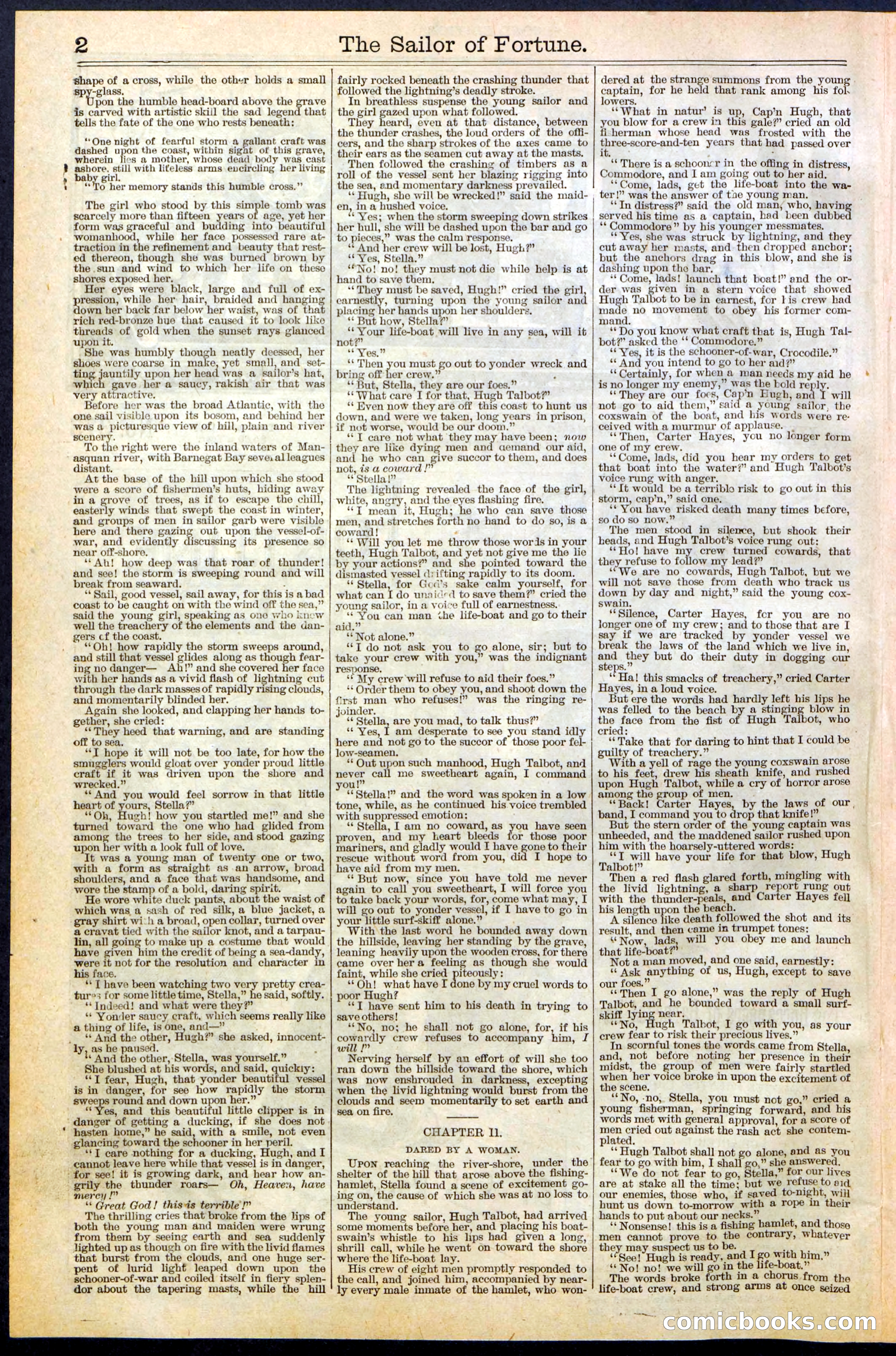 Beadle's New York Dime Library No. 373 — page 2 of 32