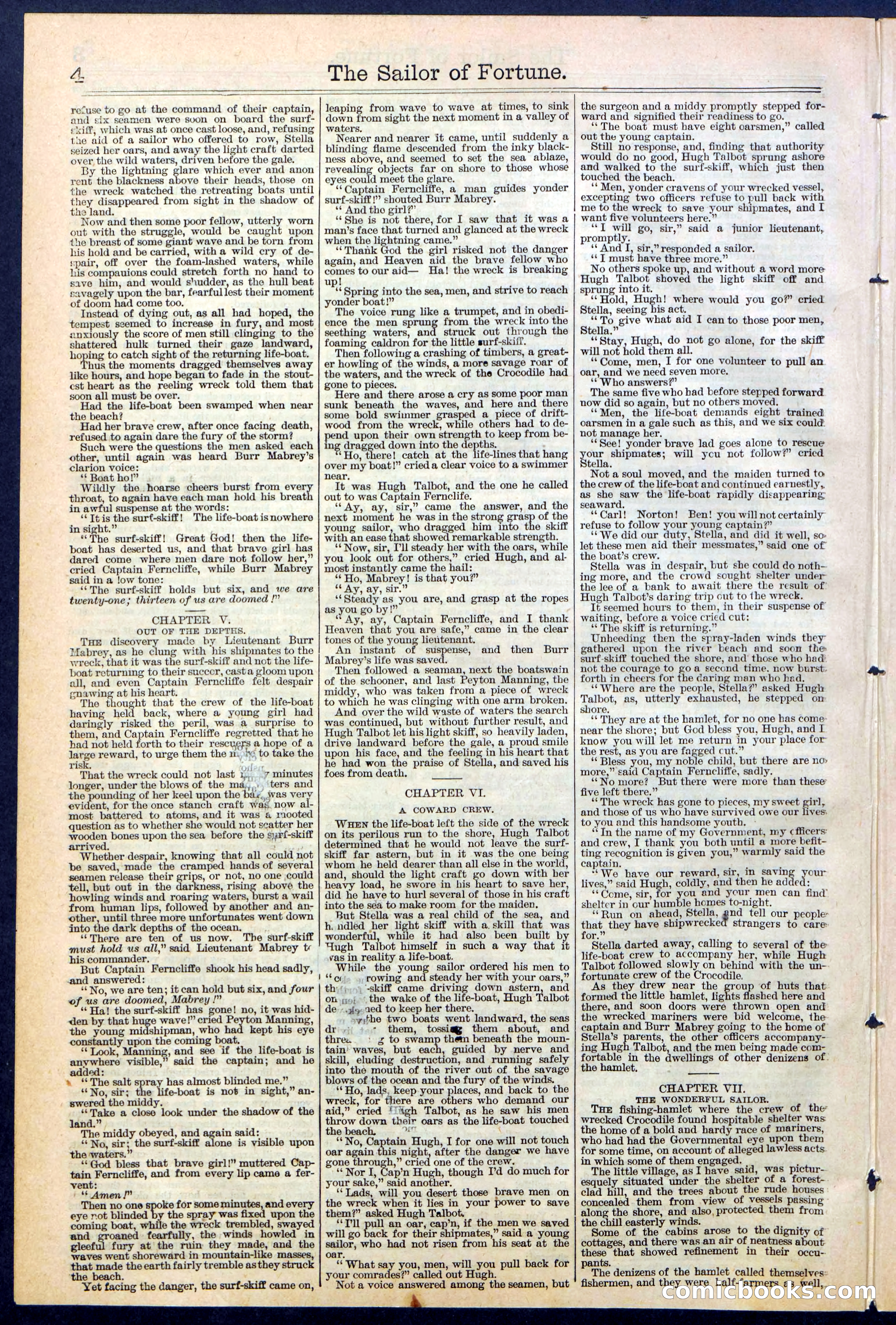 Beadle's New York Dime Library No. 373 — page 4 of 32