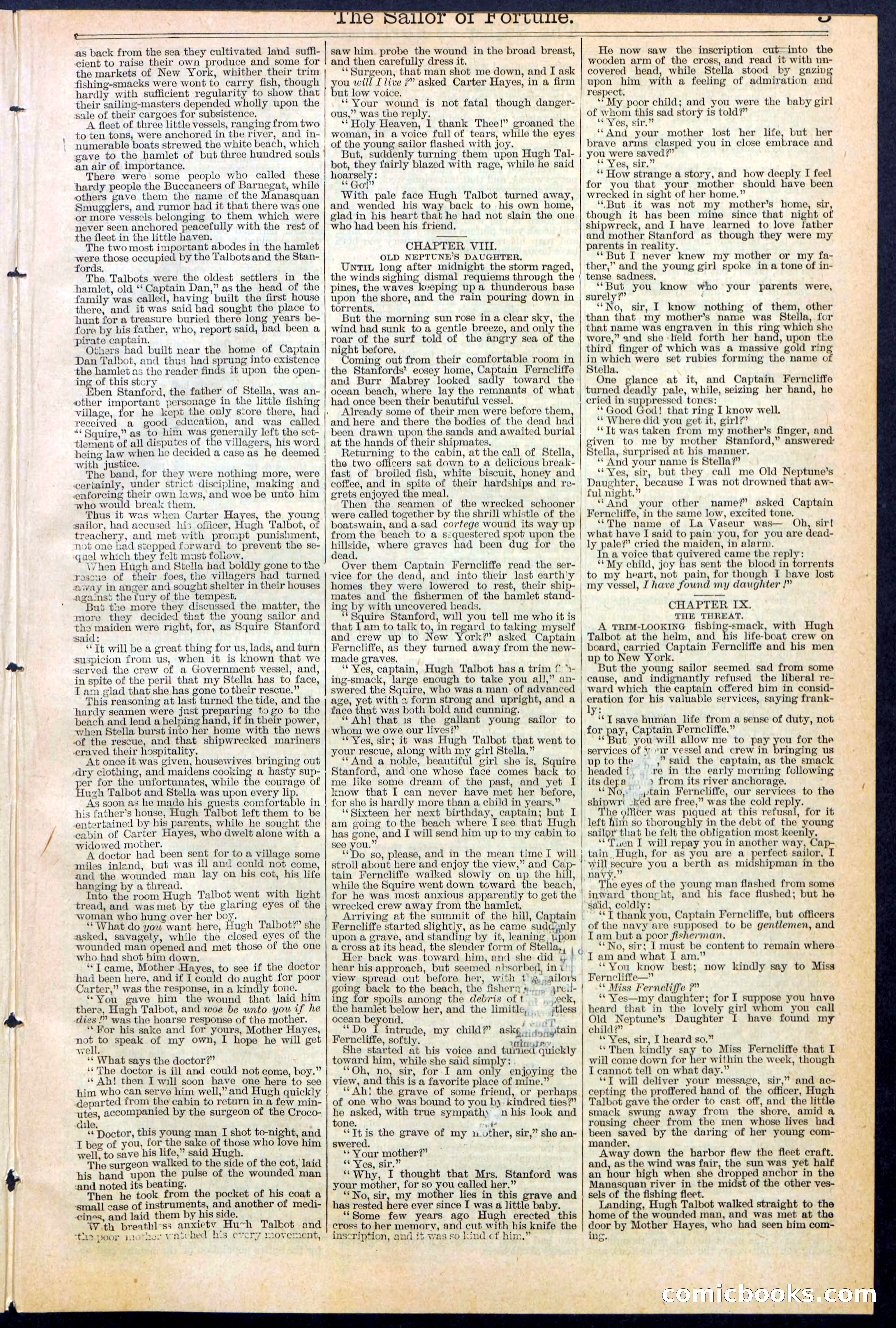 Beadle's New York Dime Library No. 373 — page 5 of 32