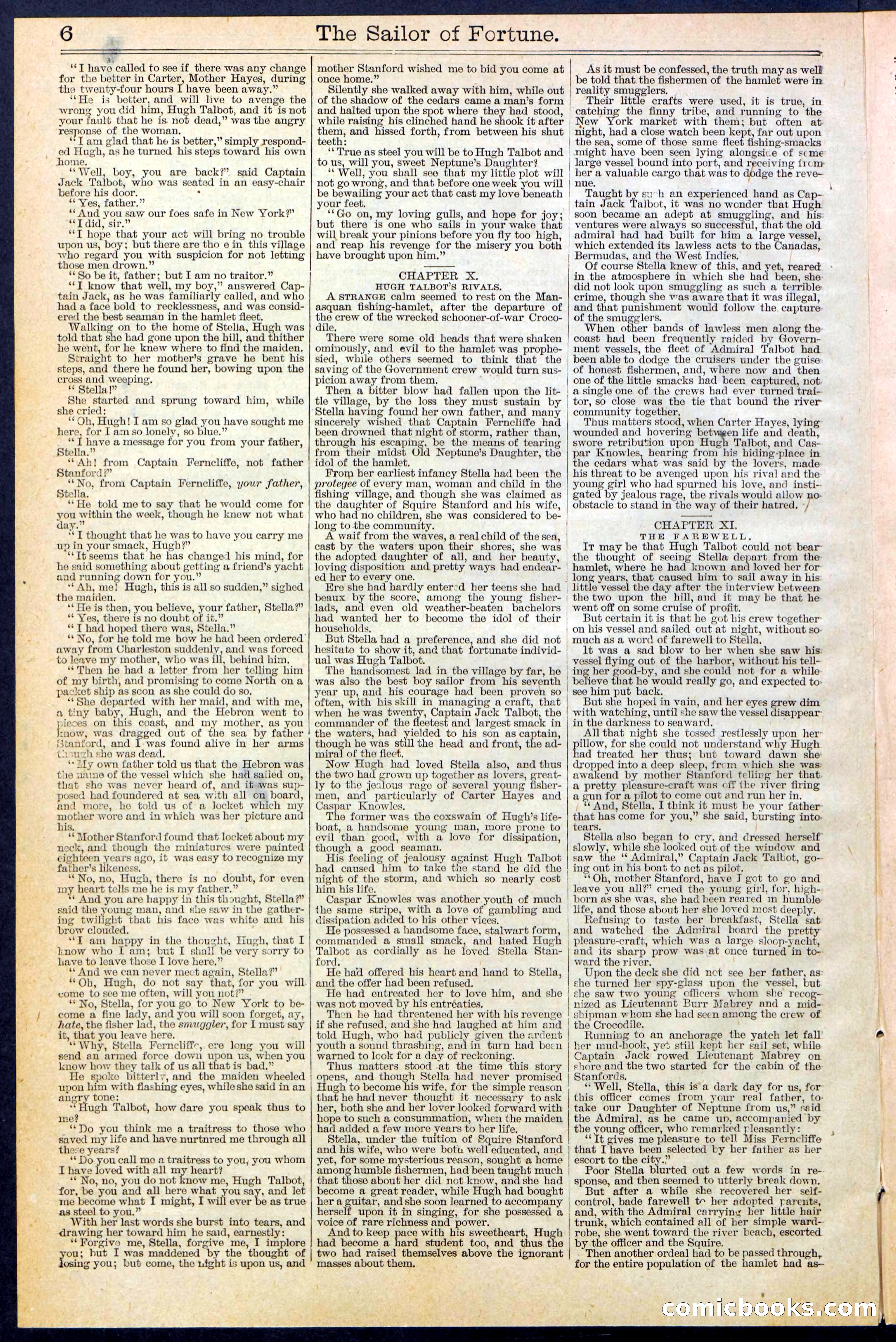 Beadle's New York Dime Library No. 373 — page 6 of 32