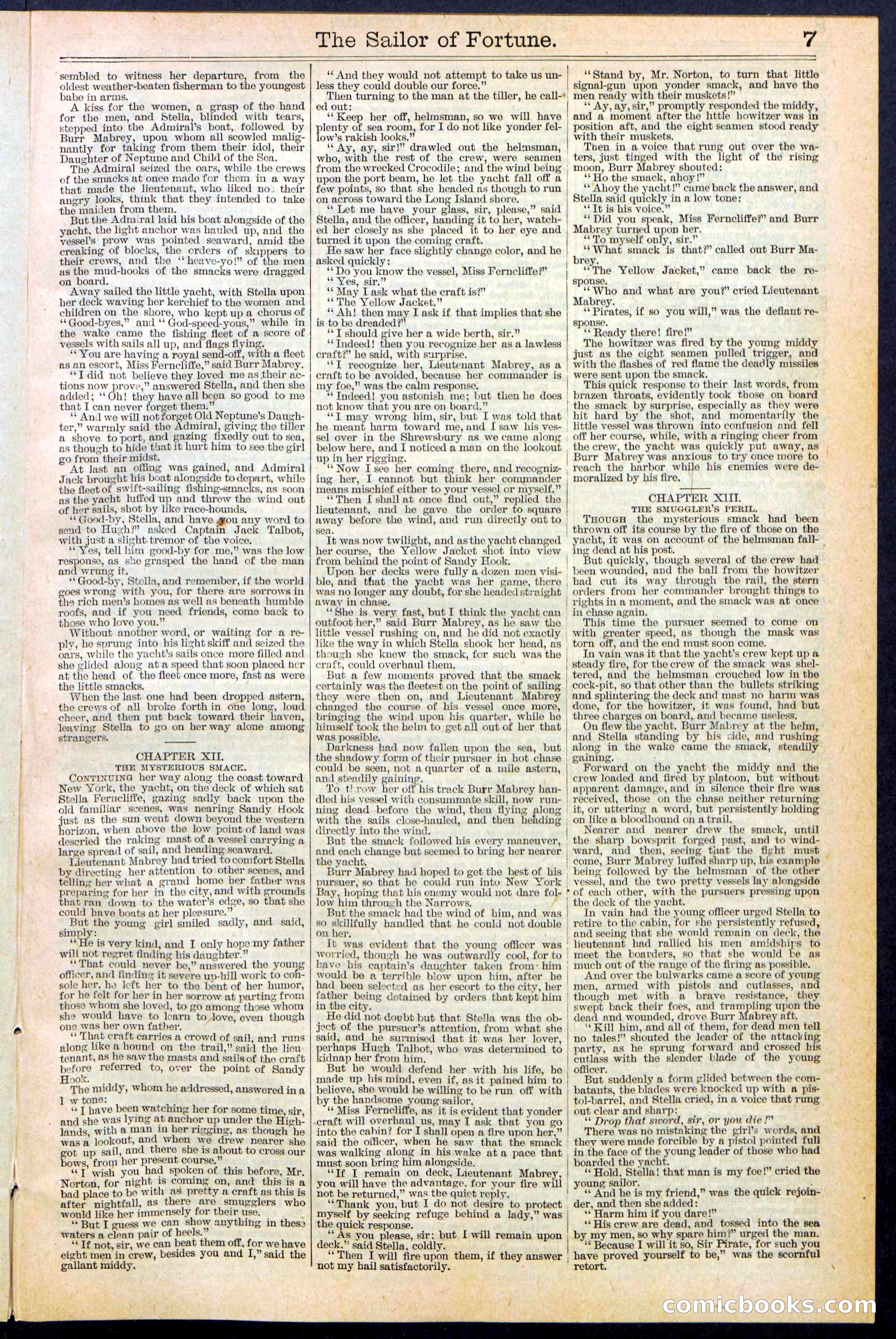 Beadle's New York Dime Library No. 373 — page 7 of 32
