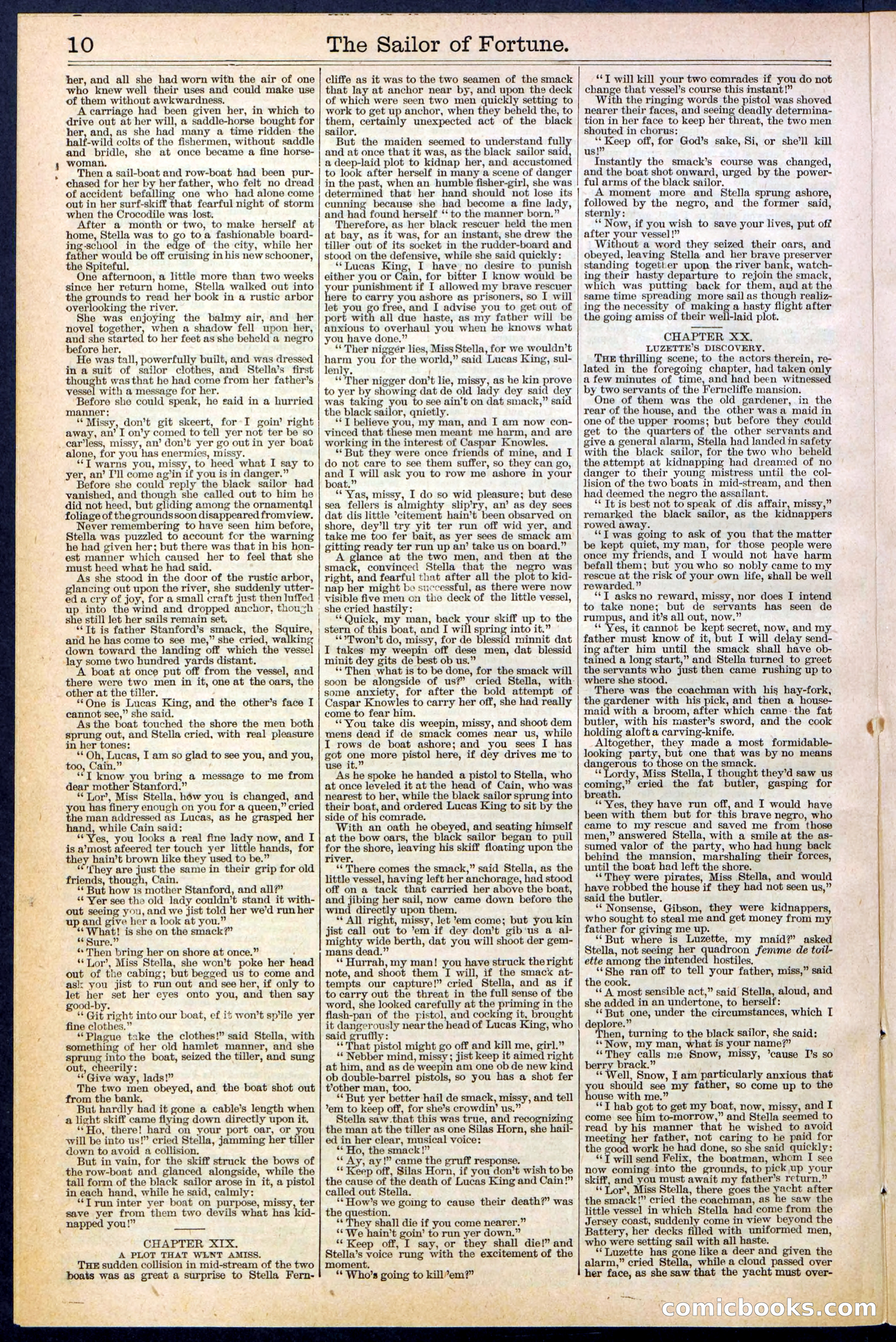 Beadle's New York Dime Library No. 373 — page 10 of 32