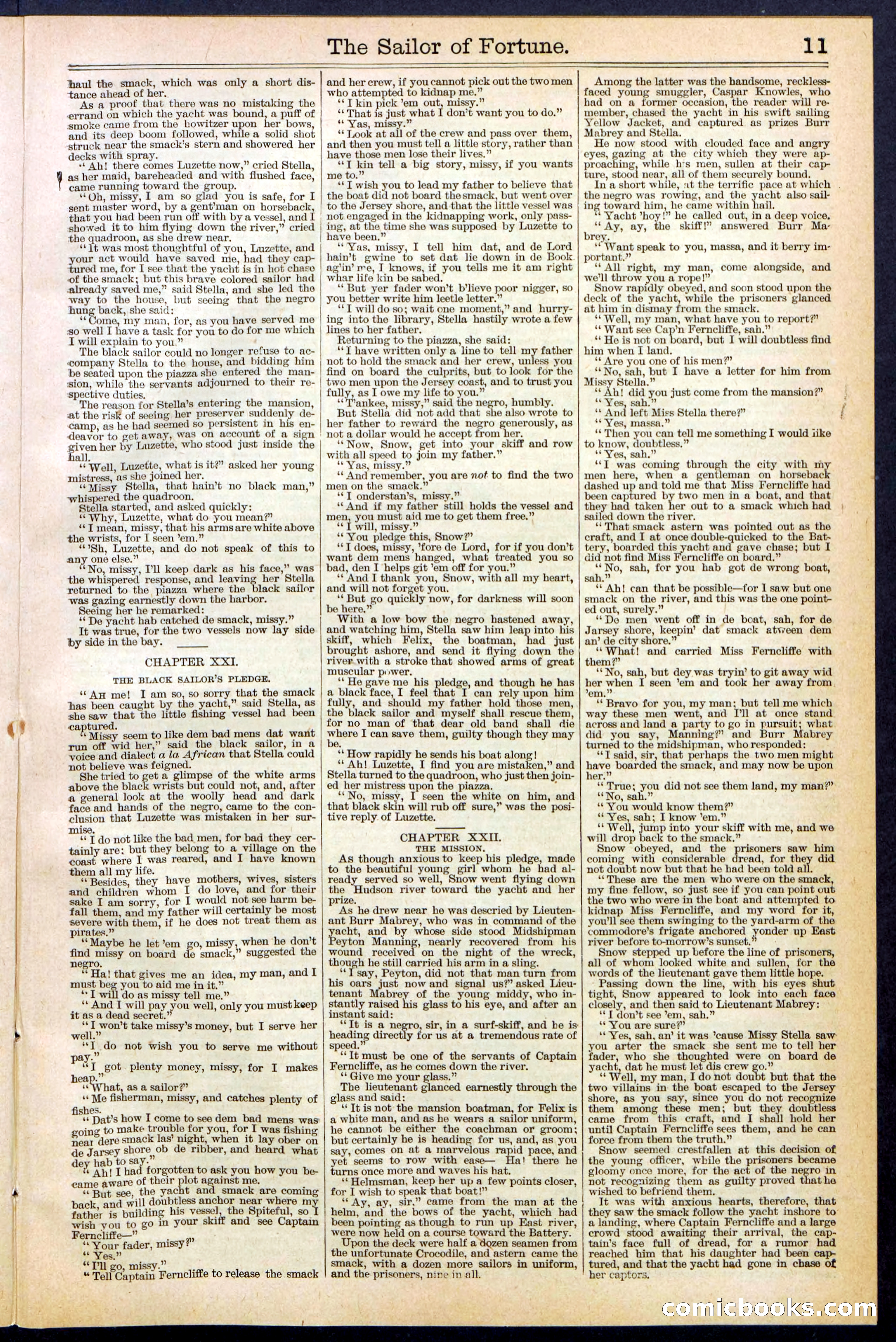 Beadle's New York Dime Library No. 373 — page 11 of 32