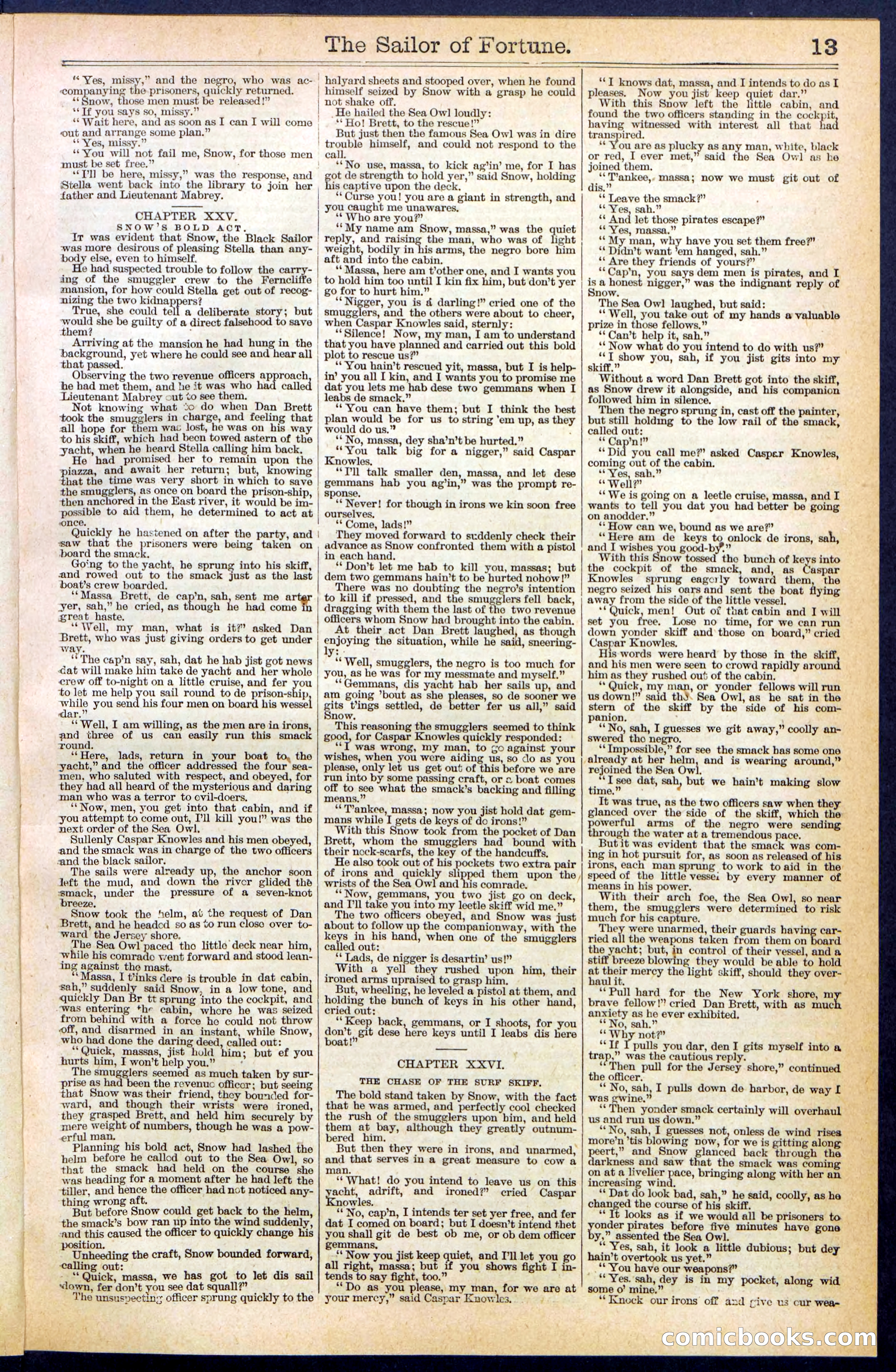 Beadle's New York Dime Library No. 373 — page 13 of 32
