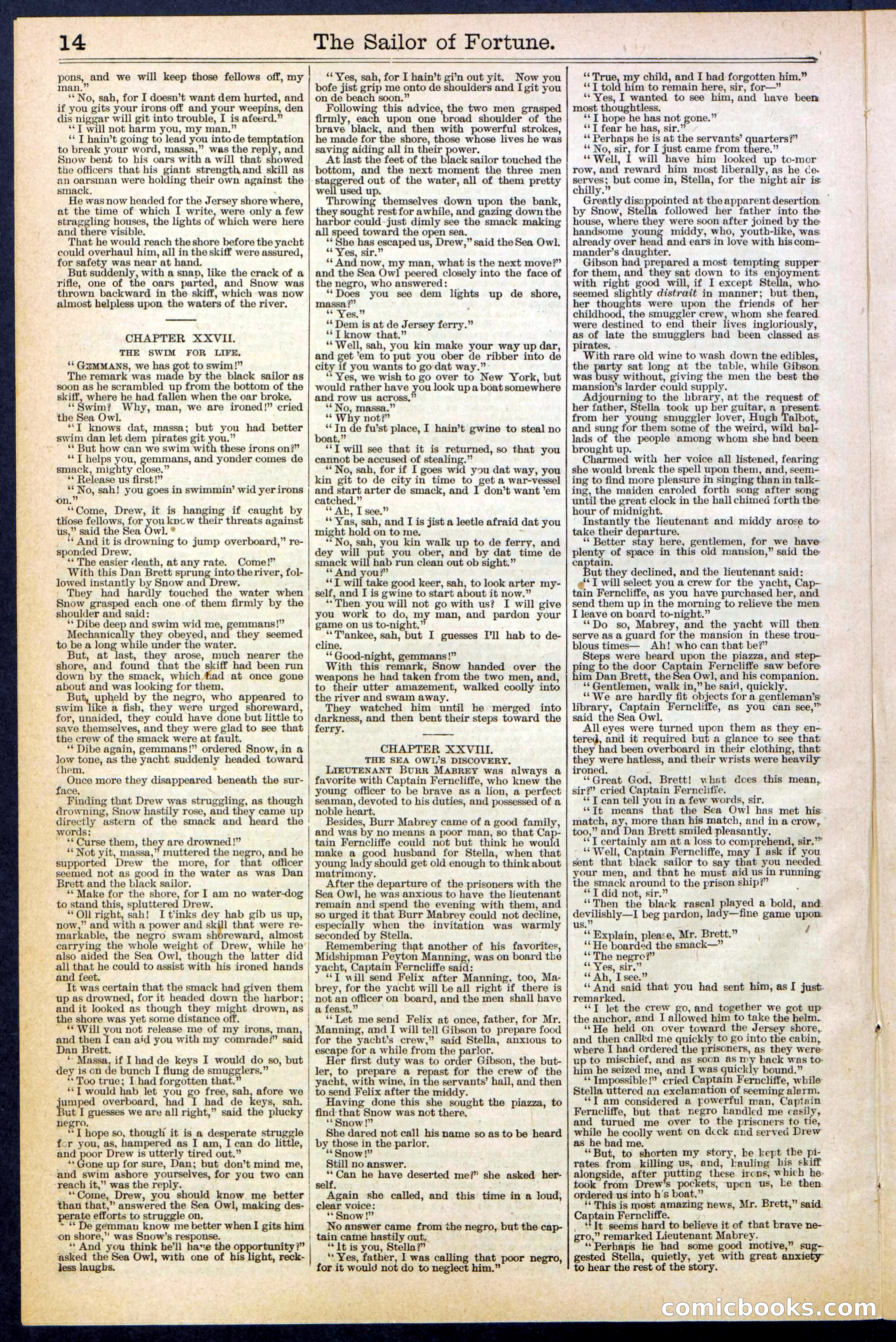 Beadle's New York Dime Library No. 373 — page 14 of 32