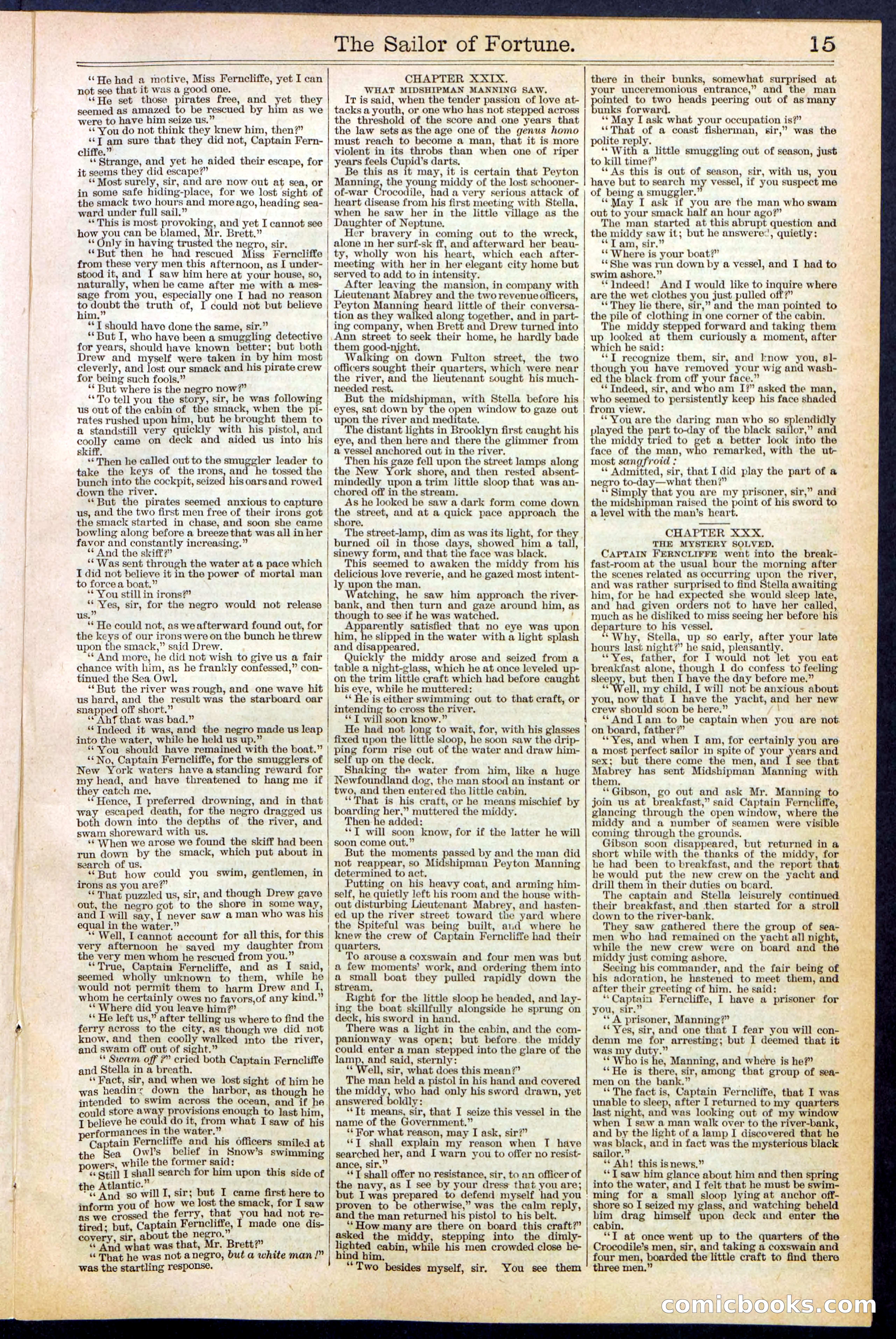 Beadle's New York Dime Library No. 373 — page 15 of 32