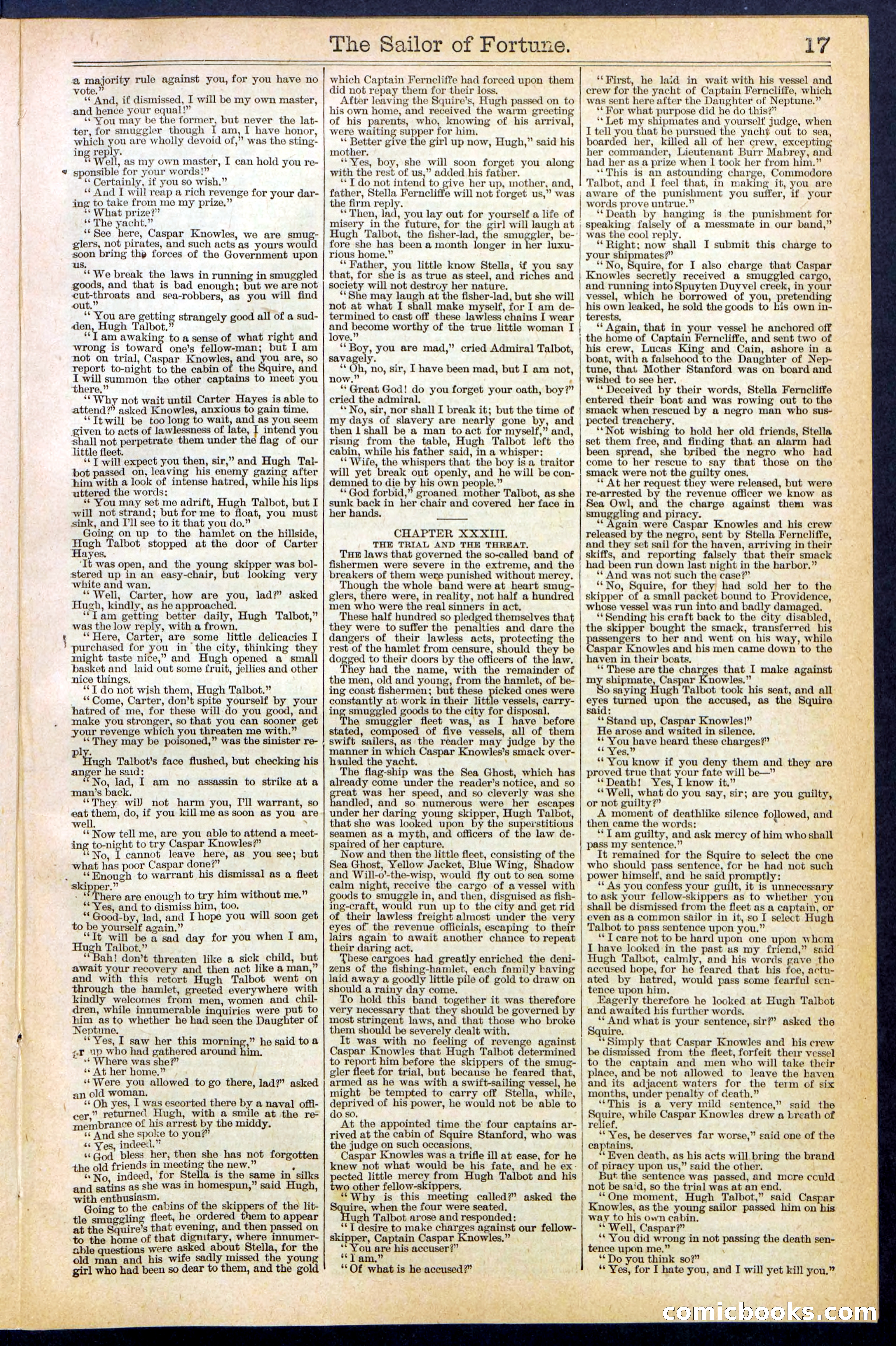 Beadle's New York Dime Library No. 373 — page 17 of 32