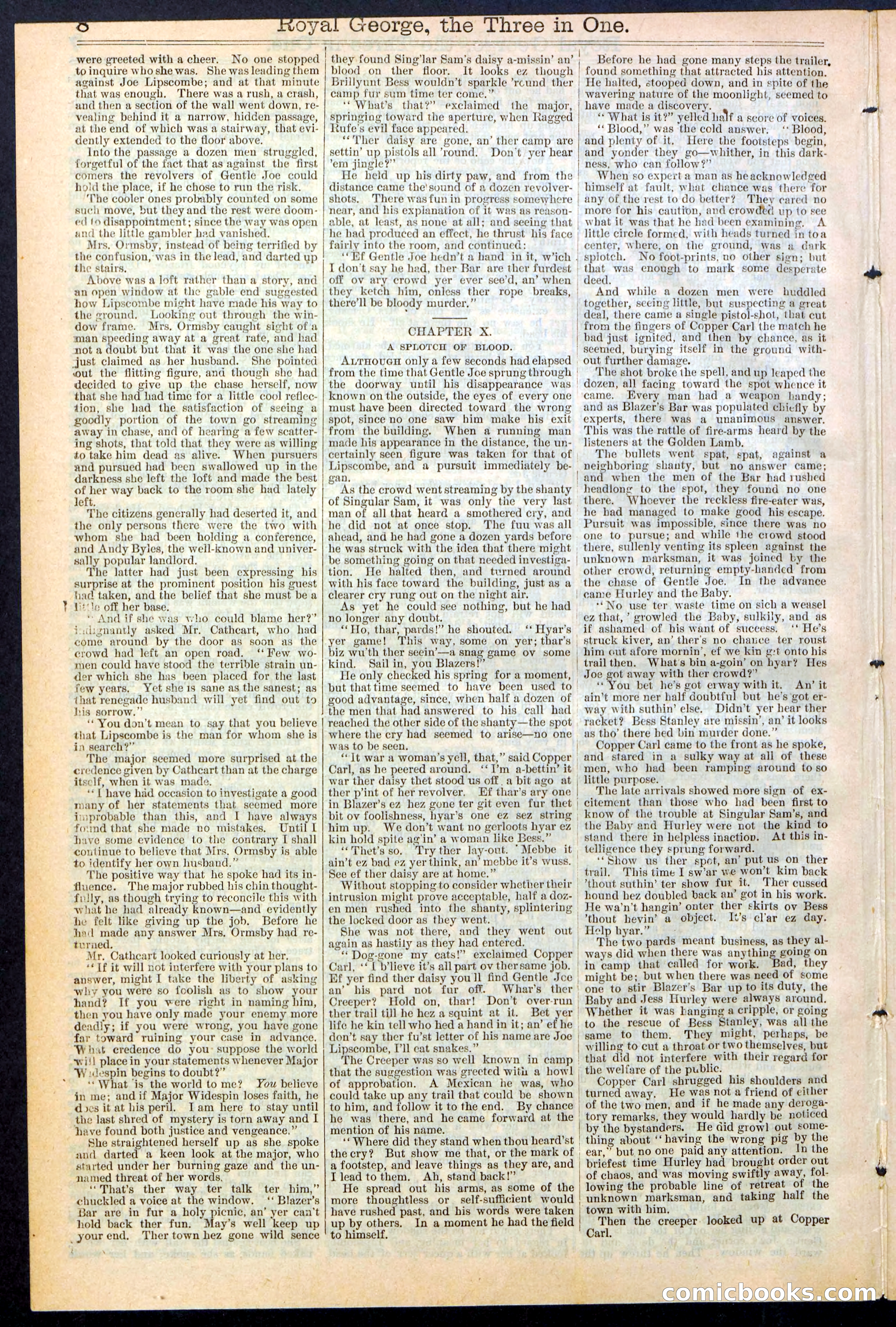 Beadle's New York Dime Library, No. 375 — page 8 of 32