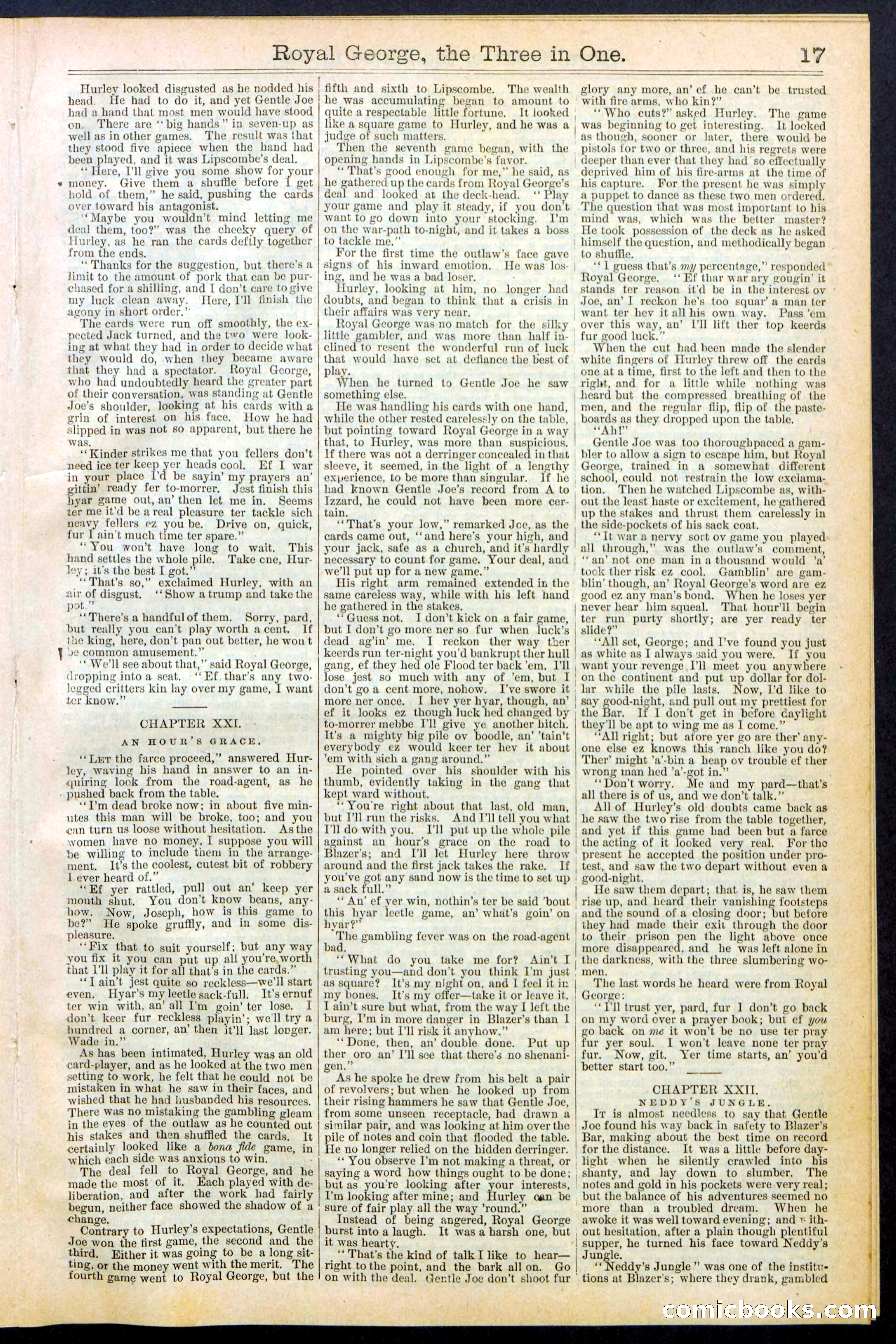 Beadle's New York Dime Library, No. 375 — page 17 of 32