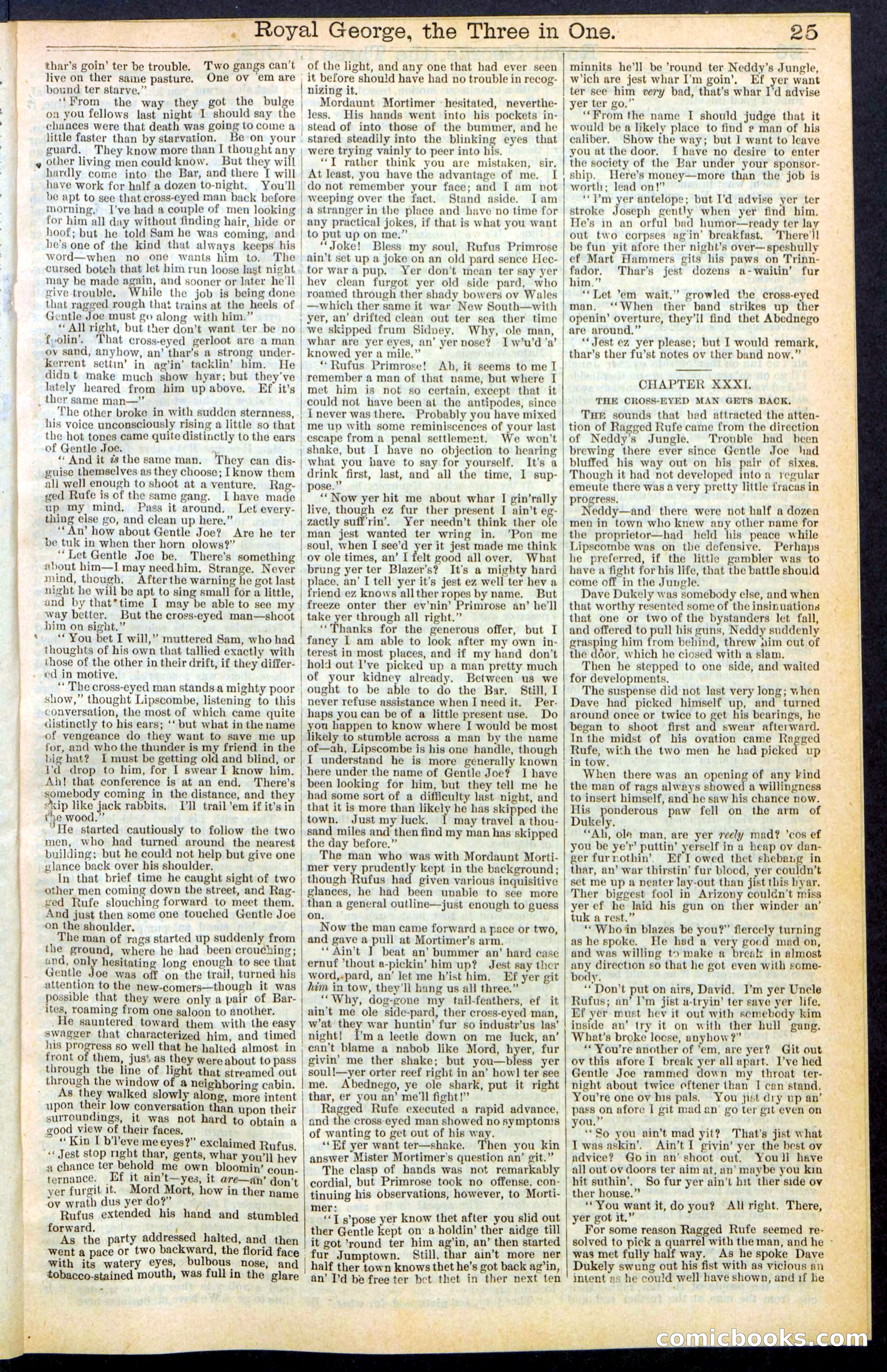Beadle's New York Dime Library, No. 375 — page 25 of 32