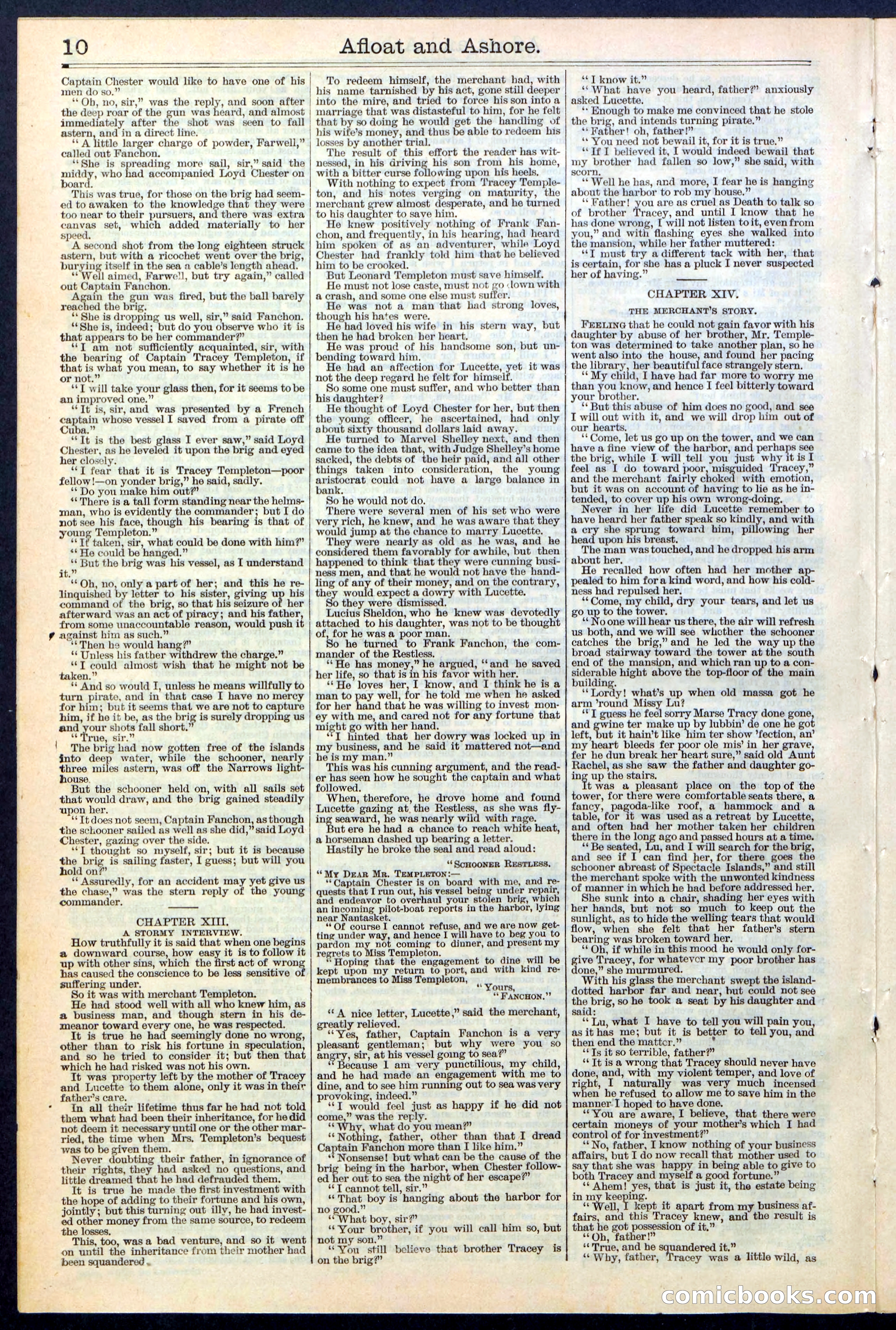 Beadle's Dime Library No. 377 — page 10 of 34