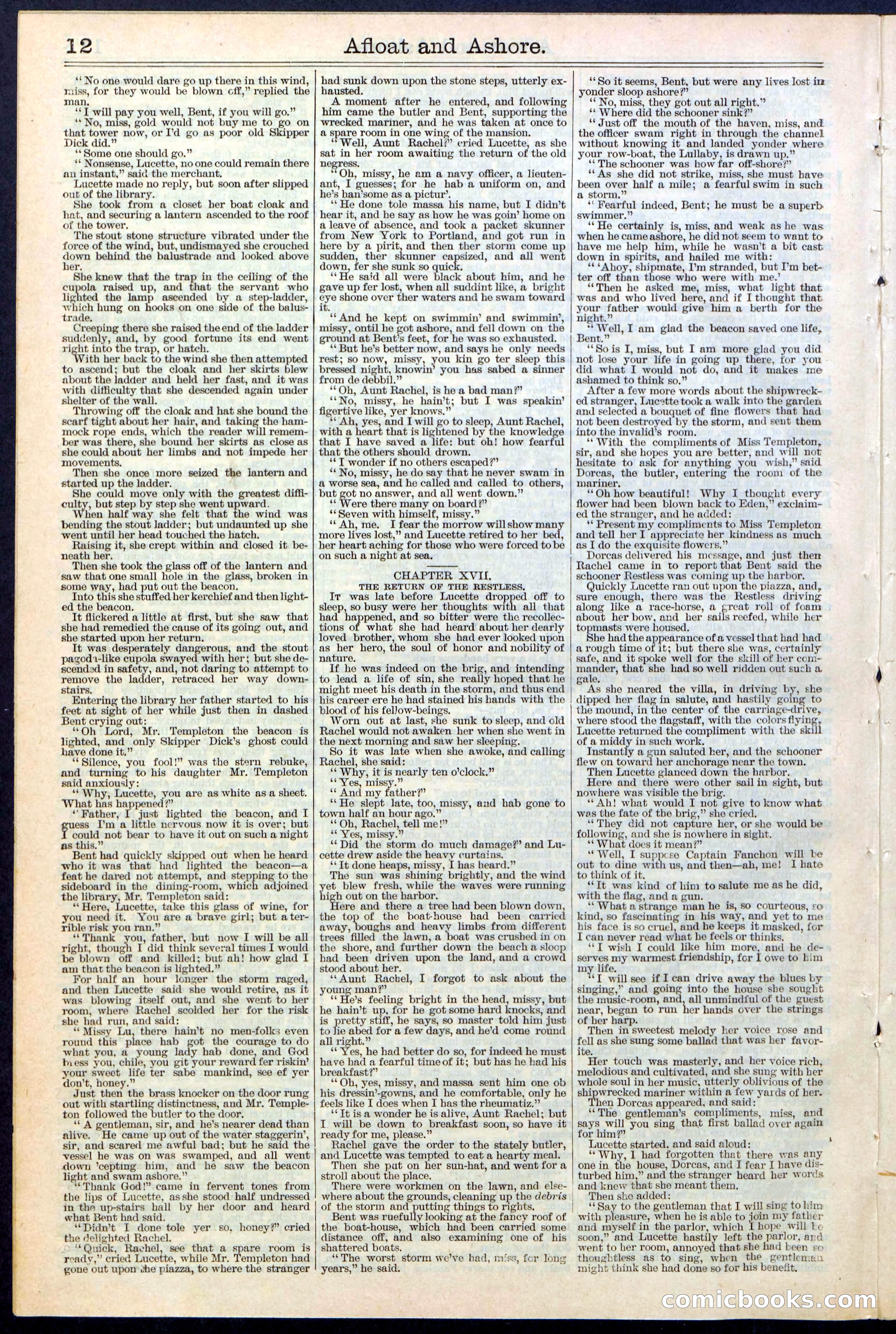 Beadle's Dime Library No. 377 — page 12 of 34