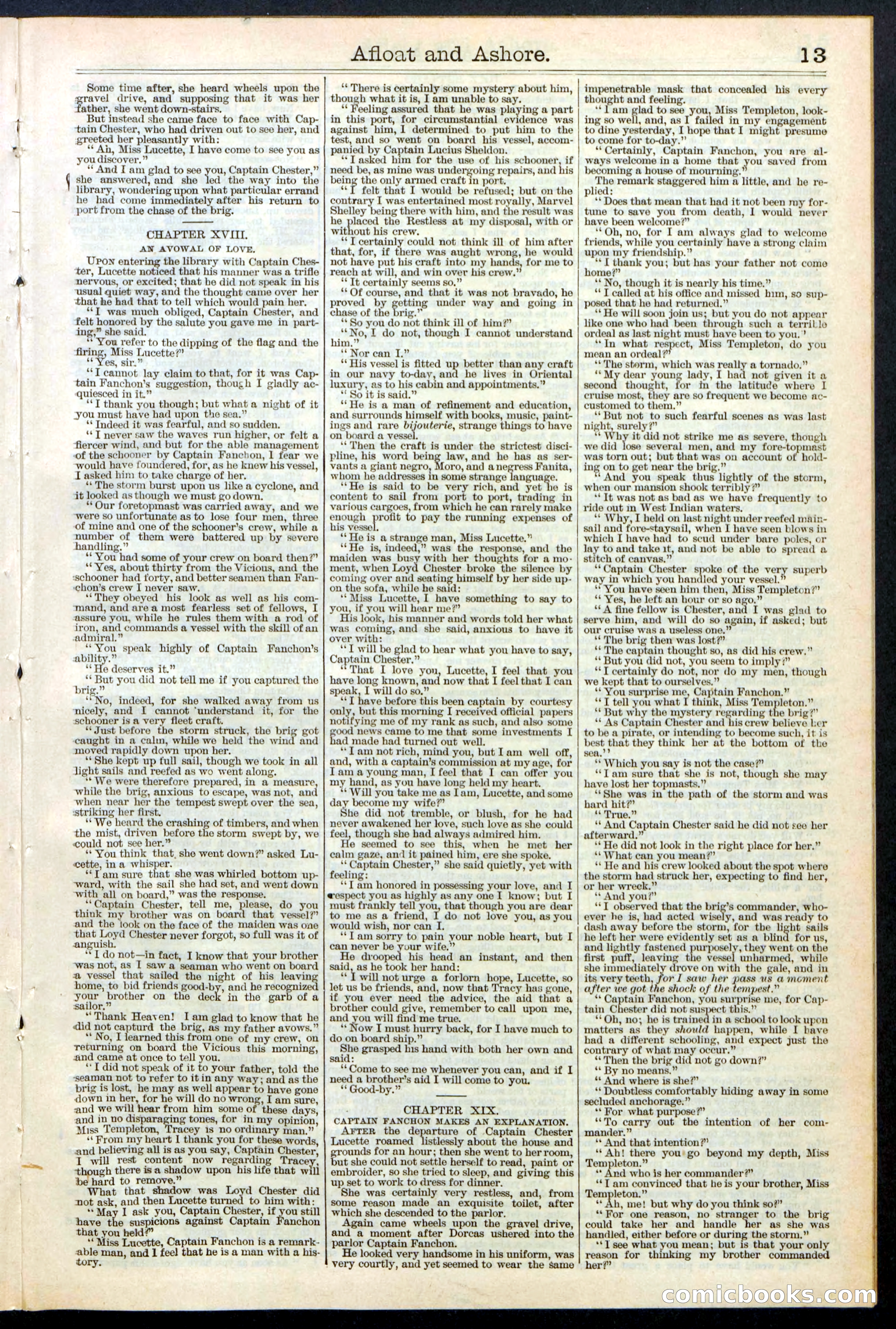 Beadle's Dime Library No. 377 — page 13 of 34