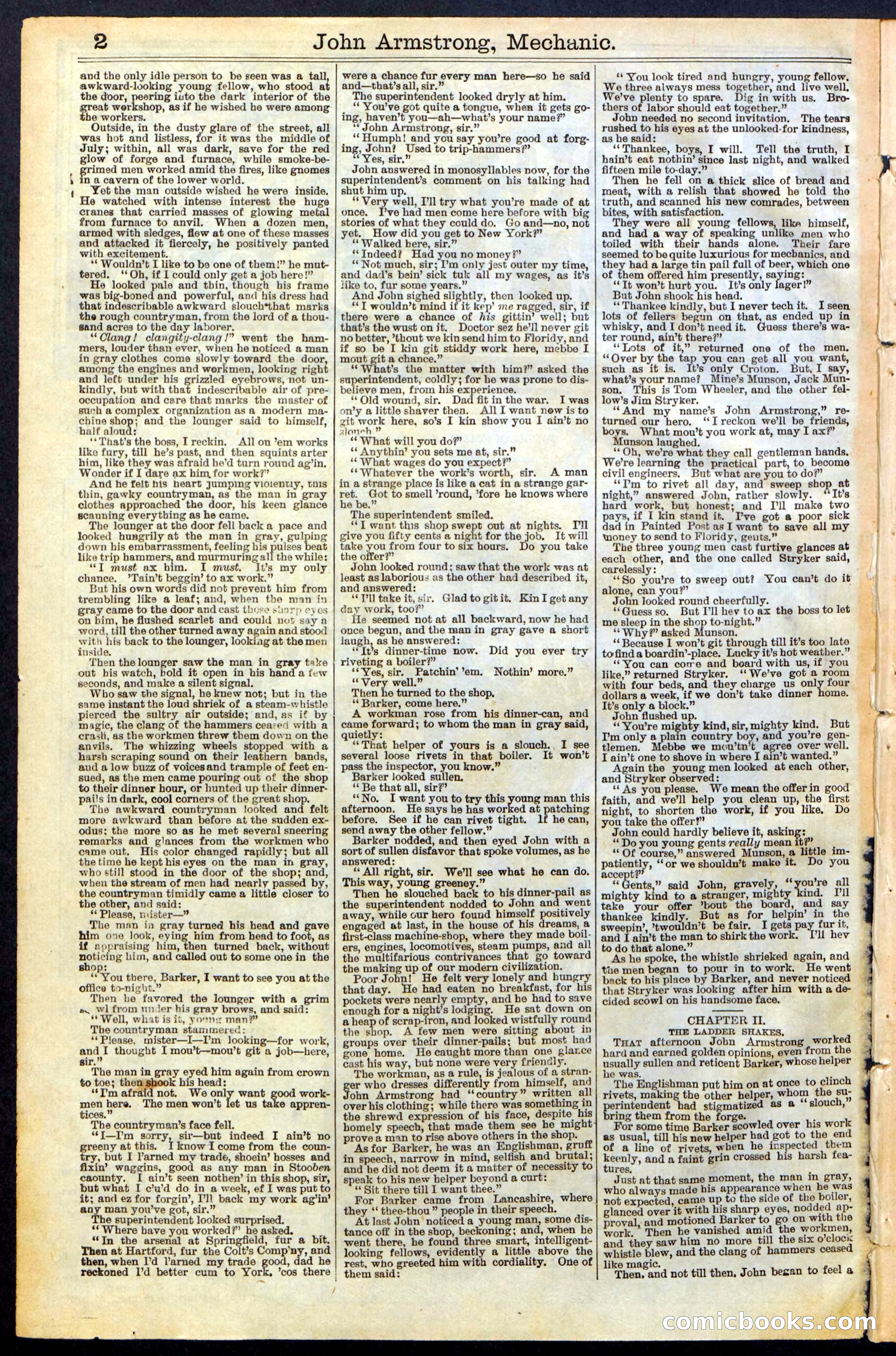 Beadle's New York Dime Library, No. 378 — page 2 of 32