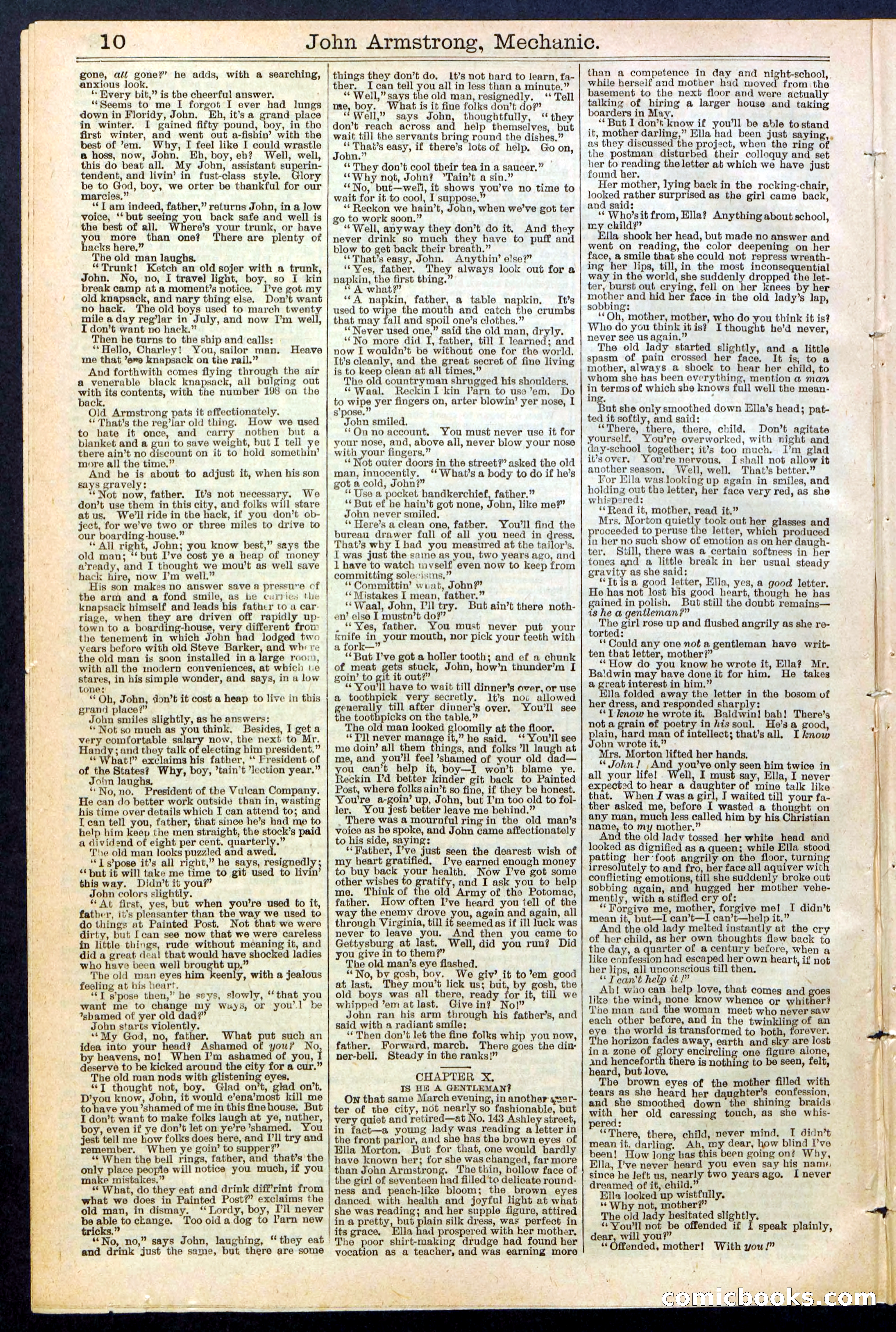 Beadle's New York Dime Library, No. 378 — page 10 of 32