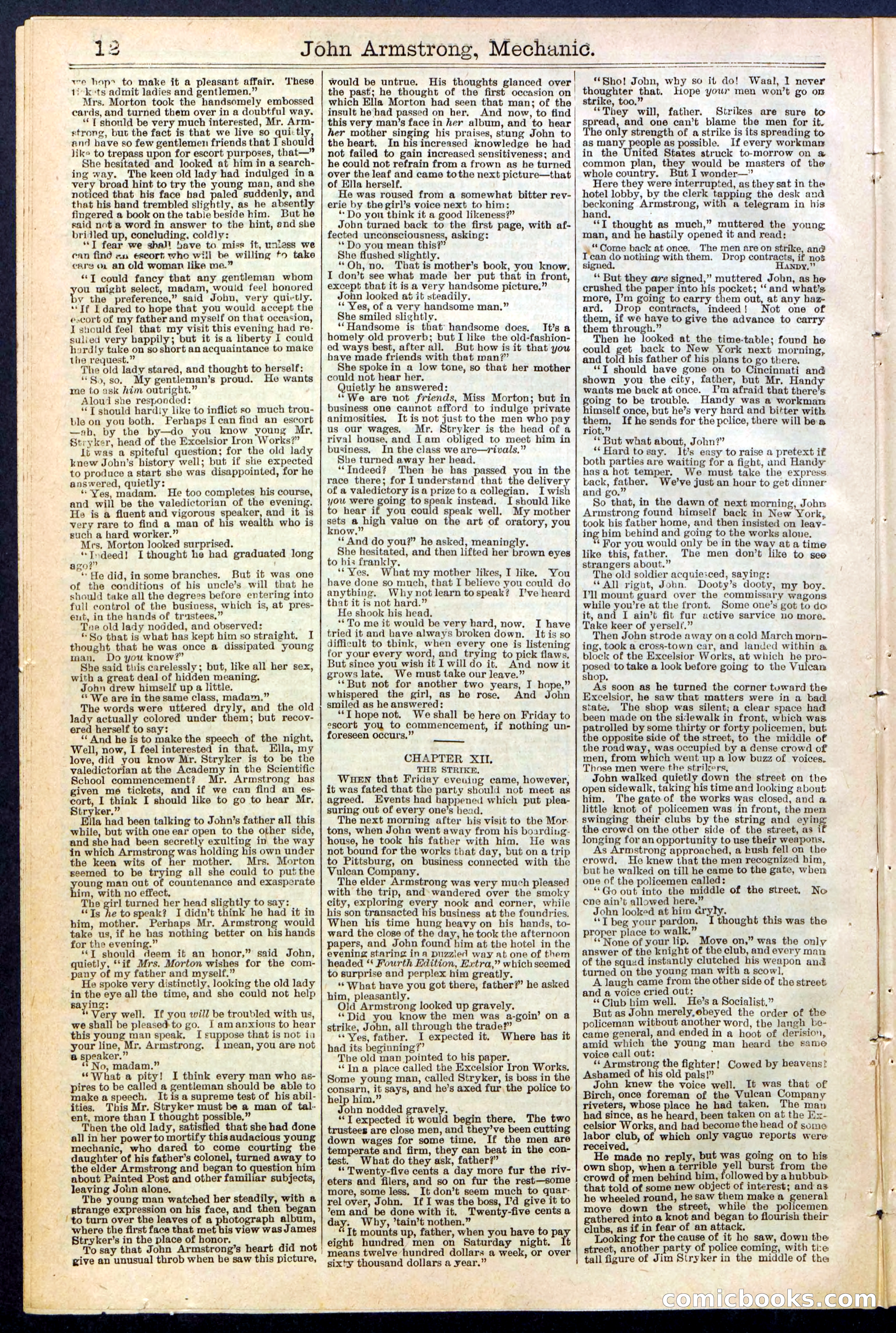 Beadle's New York Dime Library, No. 378 — page 12 of 32