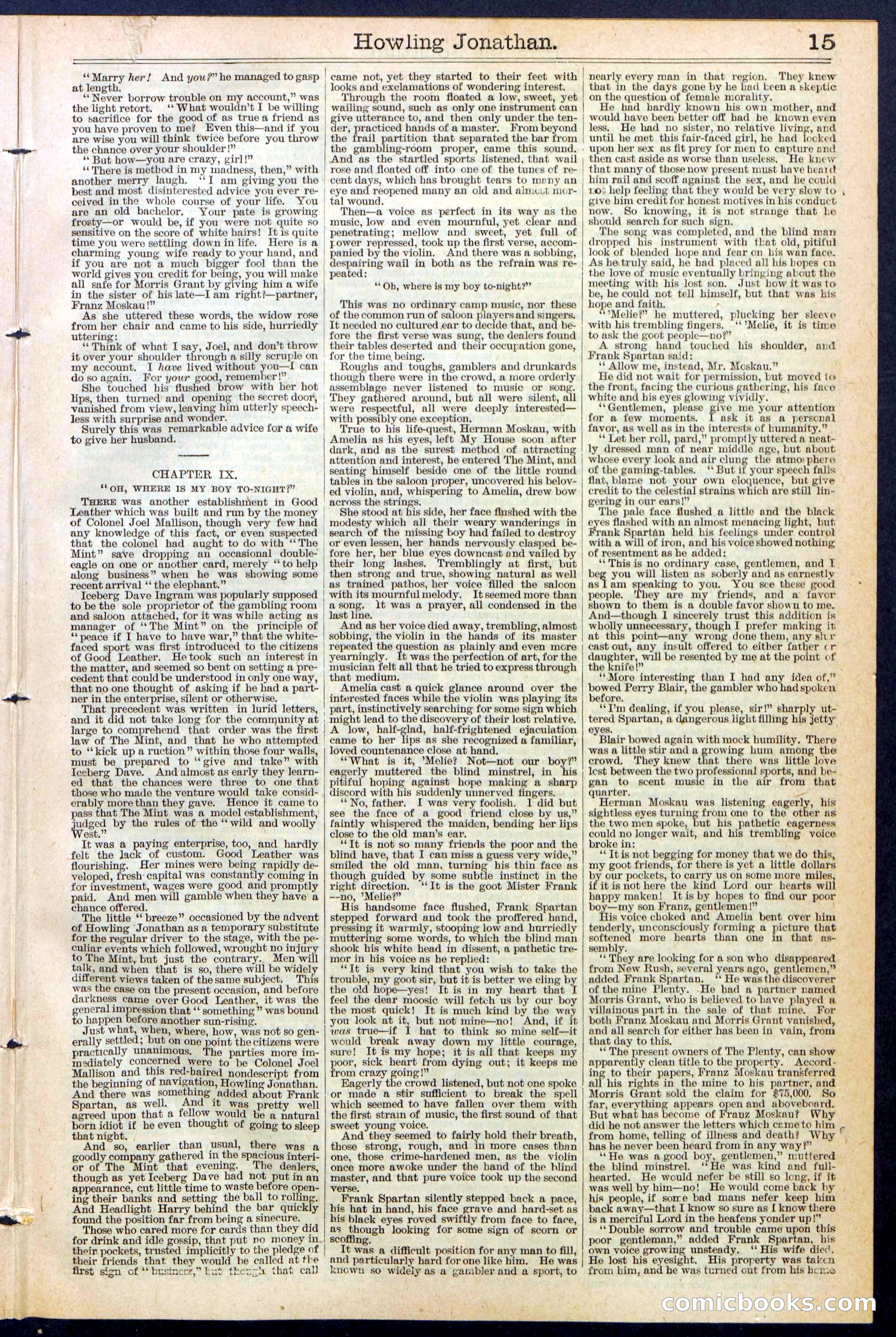 Beadle's New York Dime Library No. 379 — page 15 of 32
