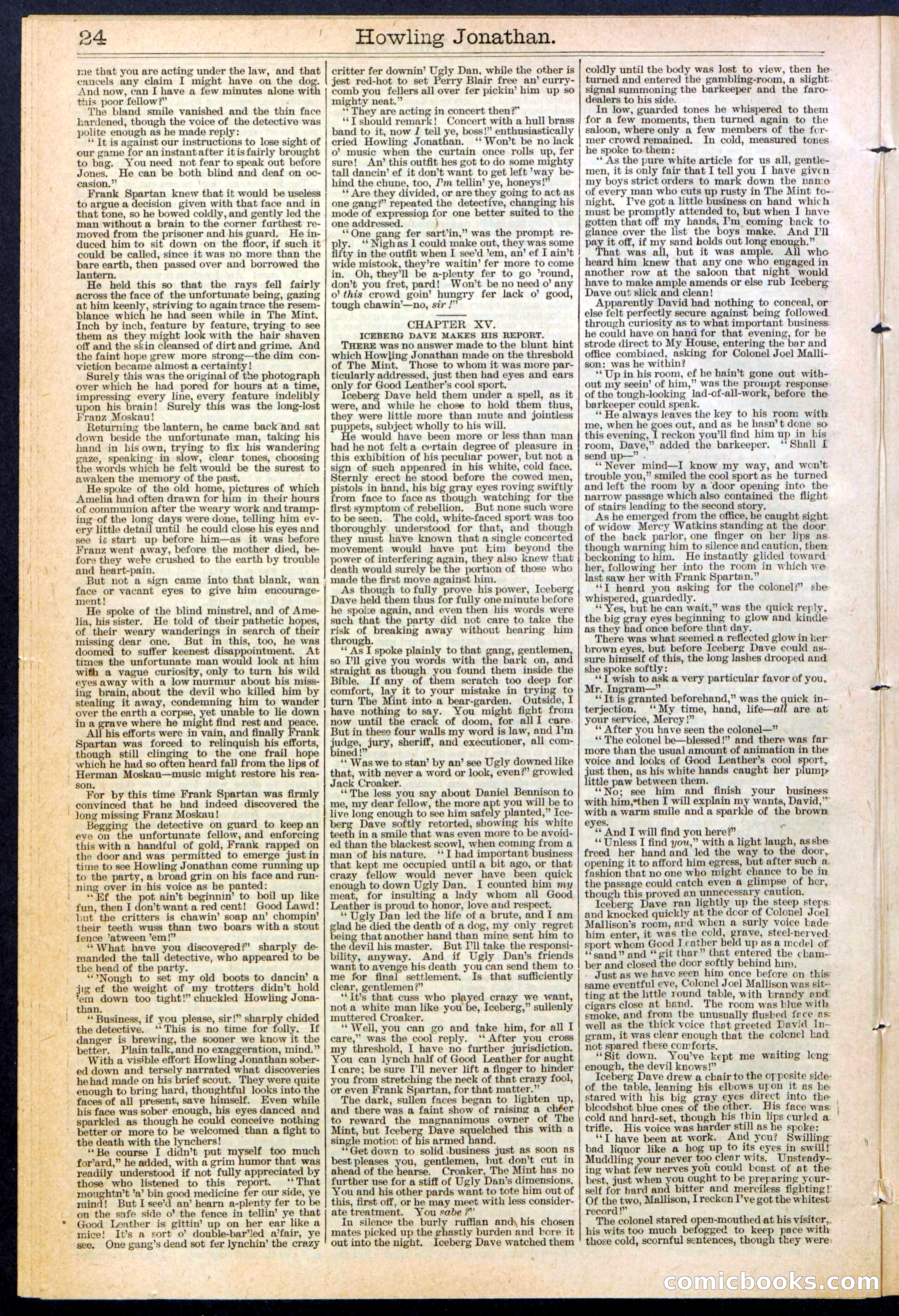 Beadle's New York Dime Library No. 379 — page 24 of 32