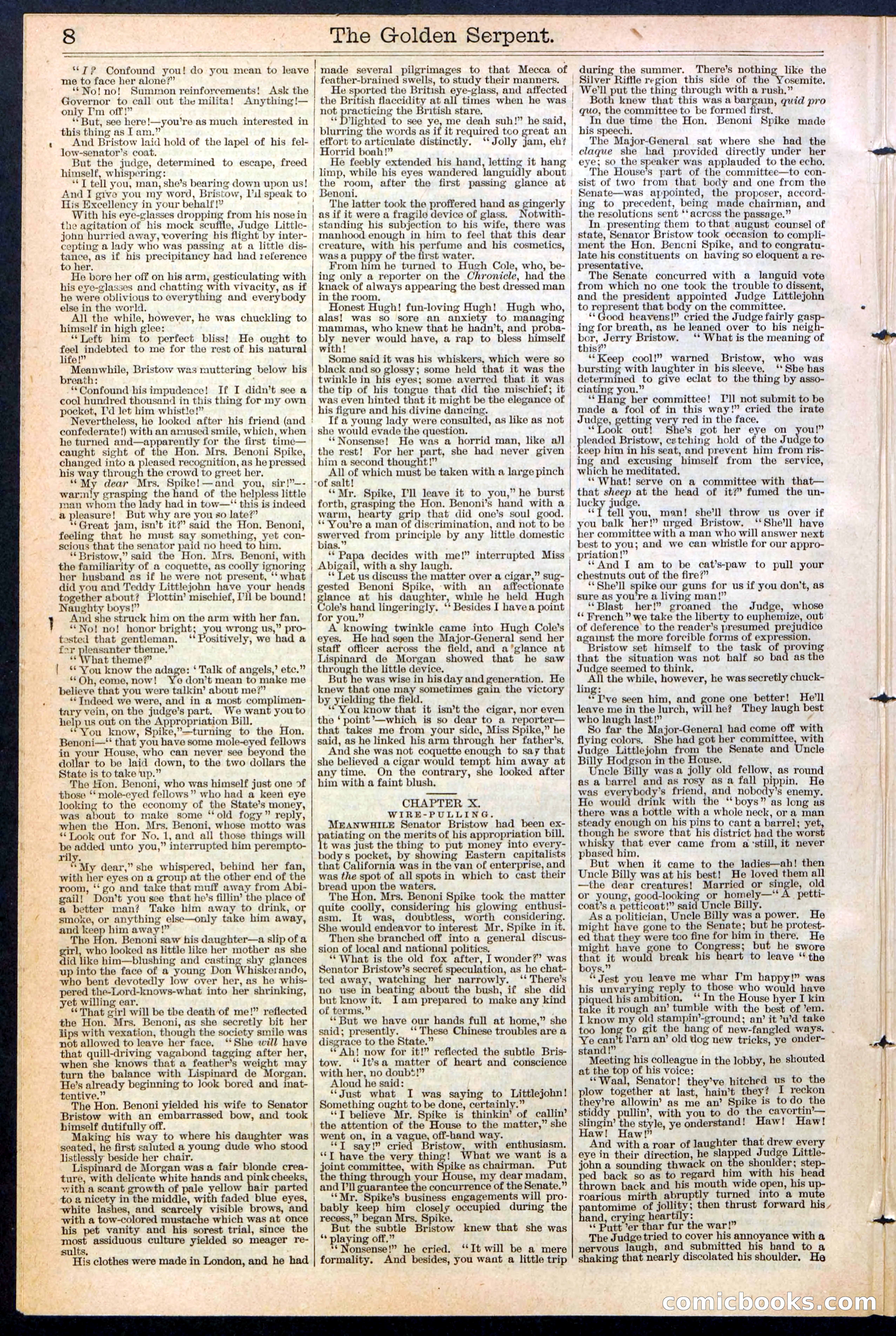 Beadle's New York Dime Library No. 380 — page 8 of 32