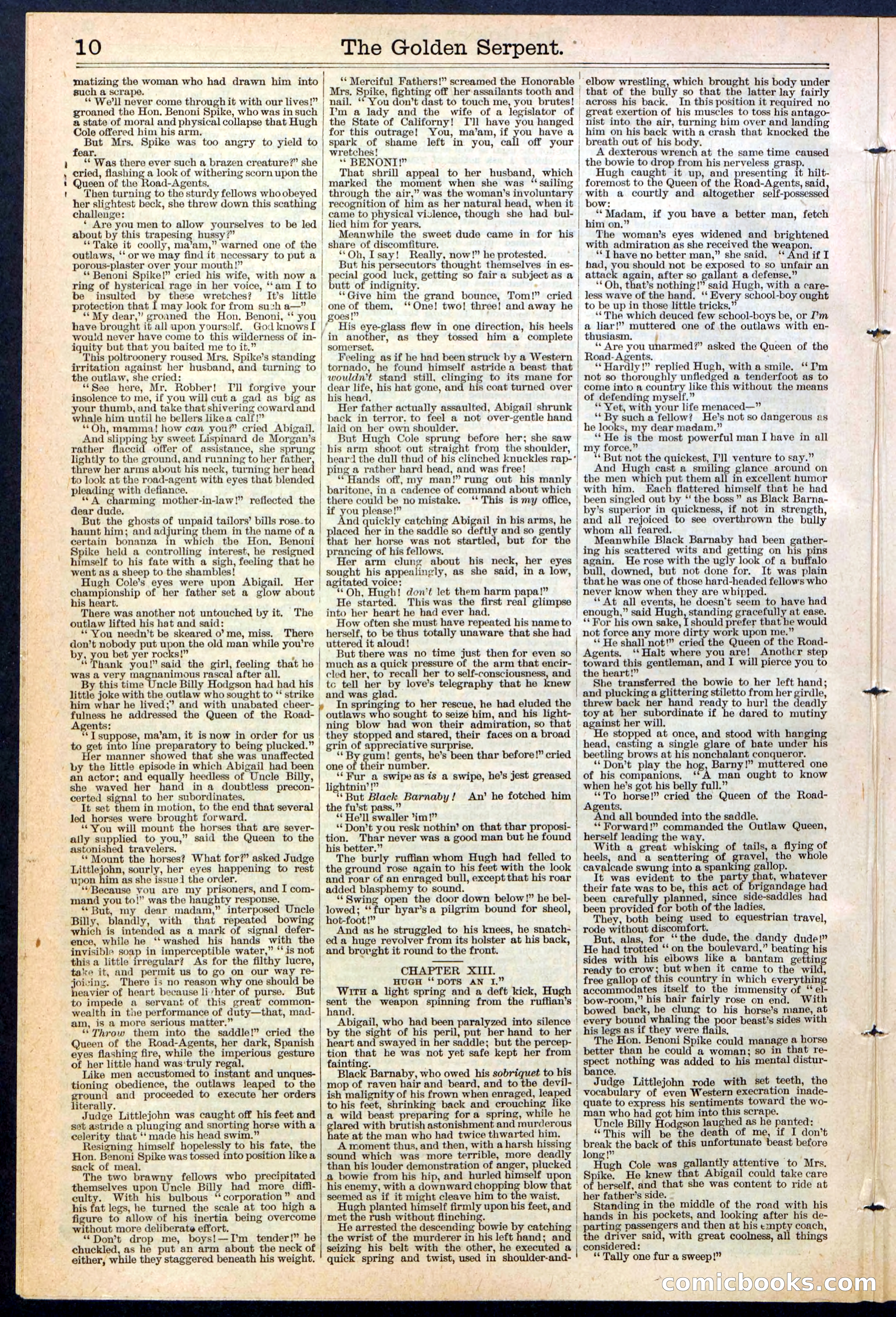 Beadle's New York Dime Library No. 380 — page 10 of 32