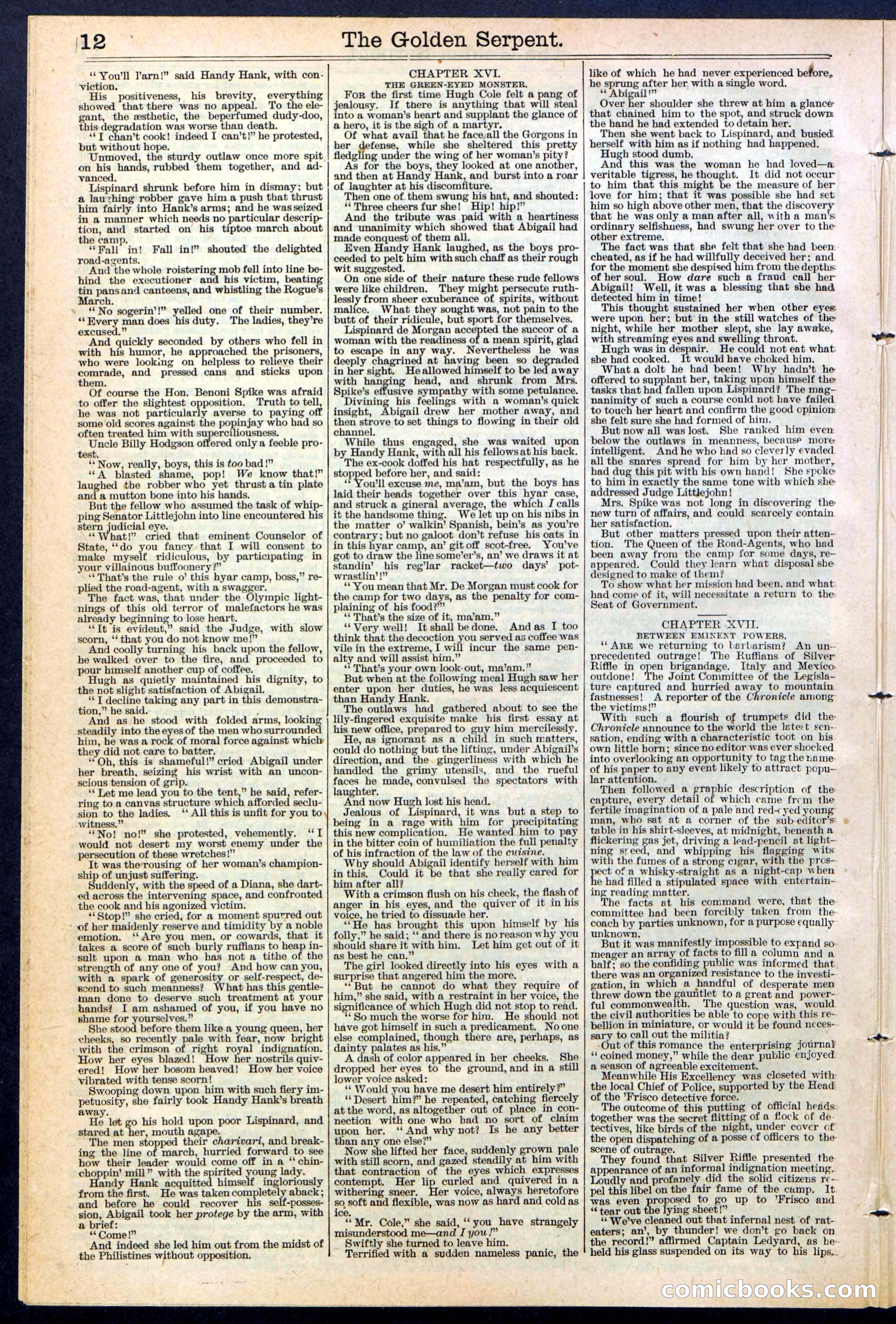 Beadle's New York Dime Library No. 380 — page 12 of 32