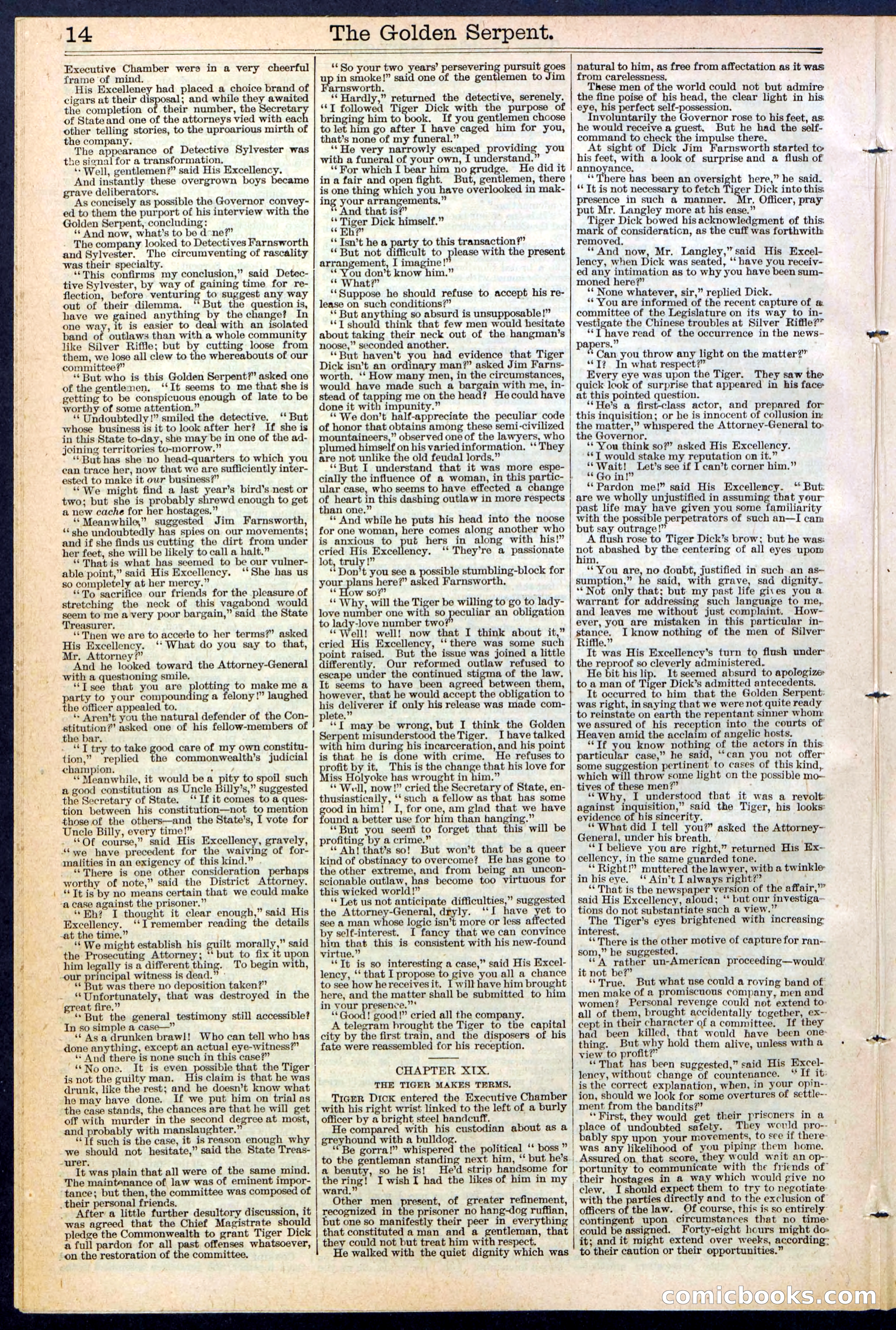 Beadle's New York Dime Library No. 380 — page 14 of 32