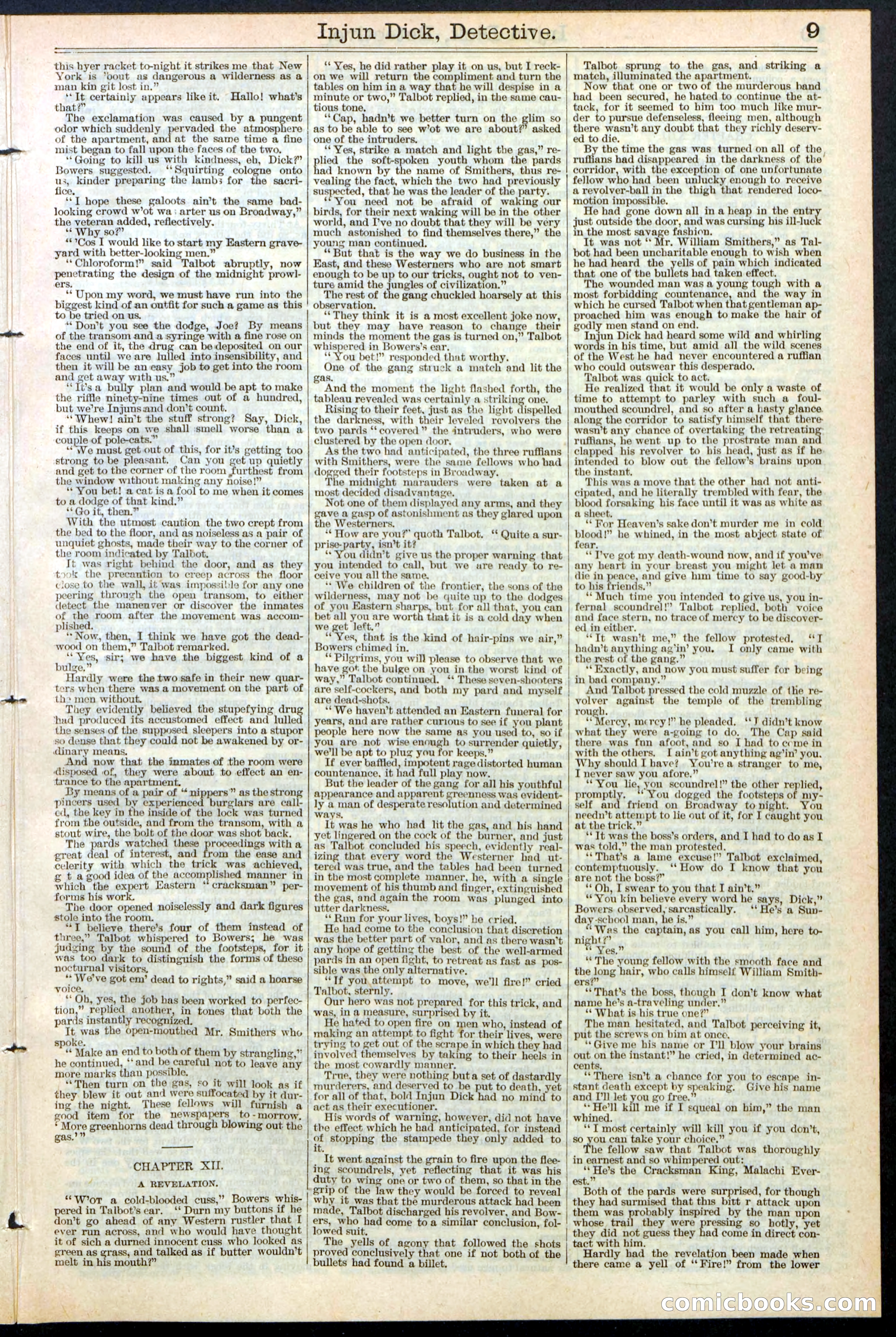 Beadle's Dime Library No. 384 — page 9 of 32
